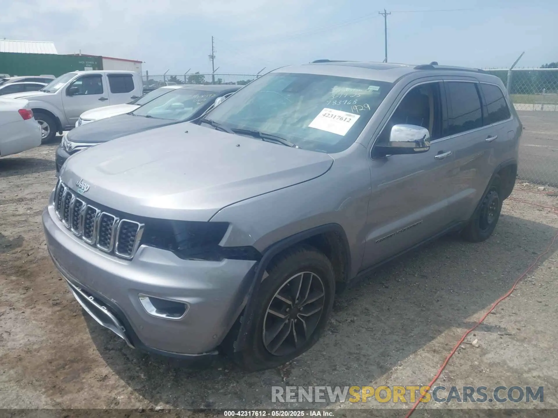 2 Photograph of a damaged car 1C4RJEBG4MC783968 JEEP GRAND CHEROKEE 2021