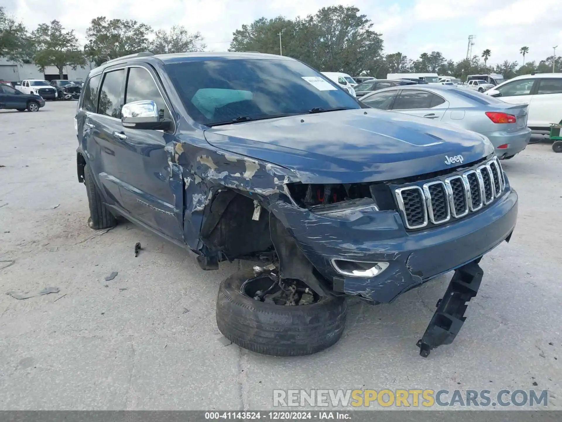 6 Photograph of a damaged car 1C4RJEBG8MC511987 JEEP GRAND CHEROKEE 2021