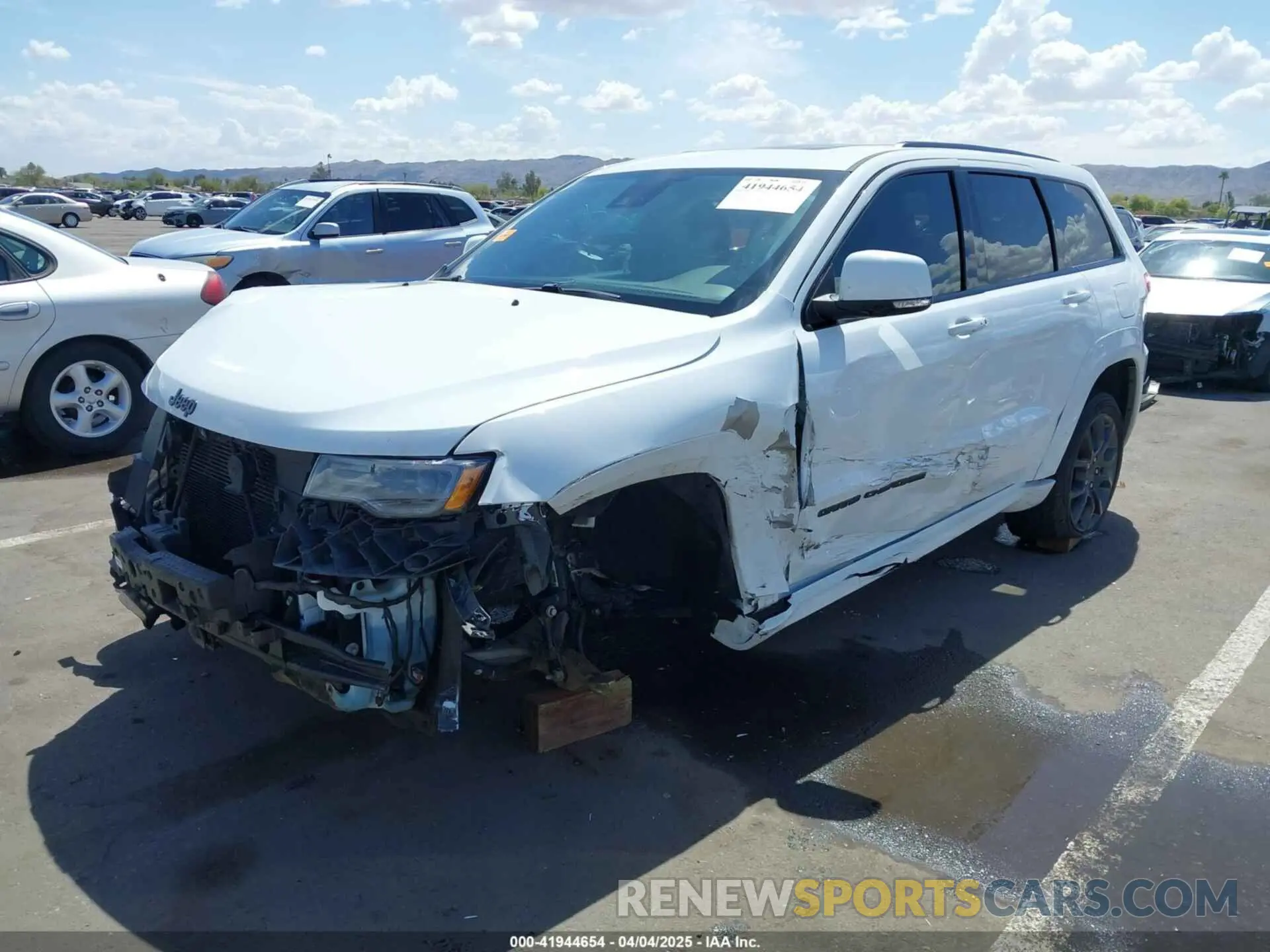 2 Photograph of a damaged car 1C4RJECG9MC712408 JEEP GRAND CHEROKEE 2021