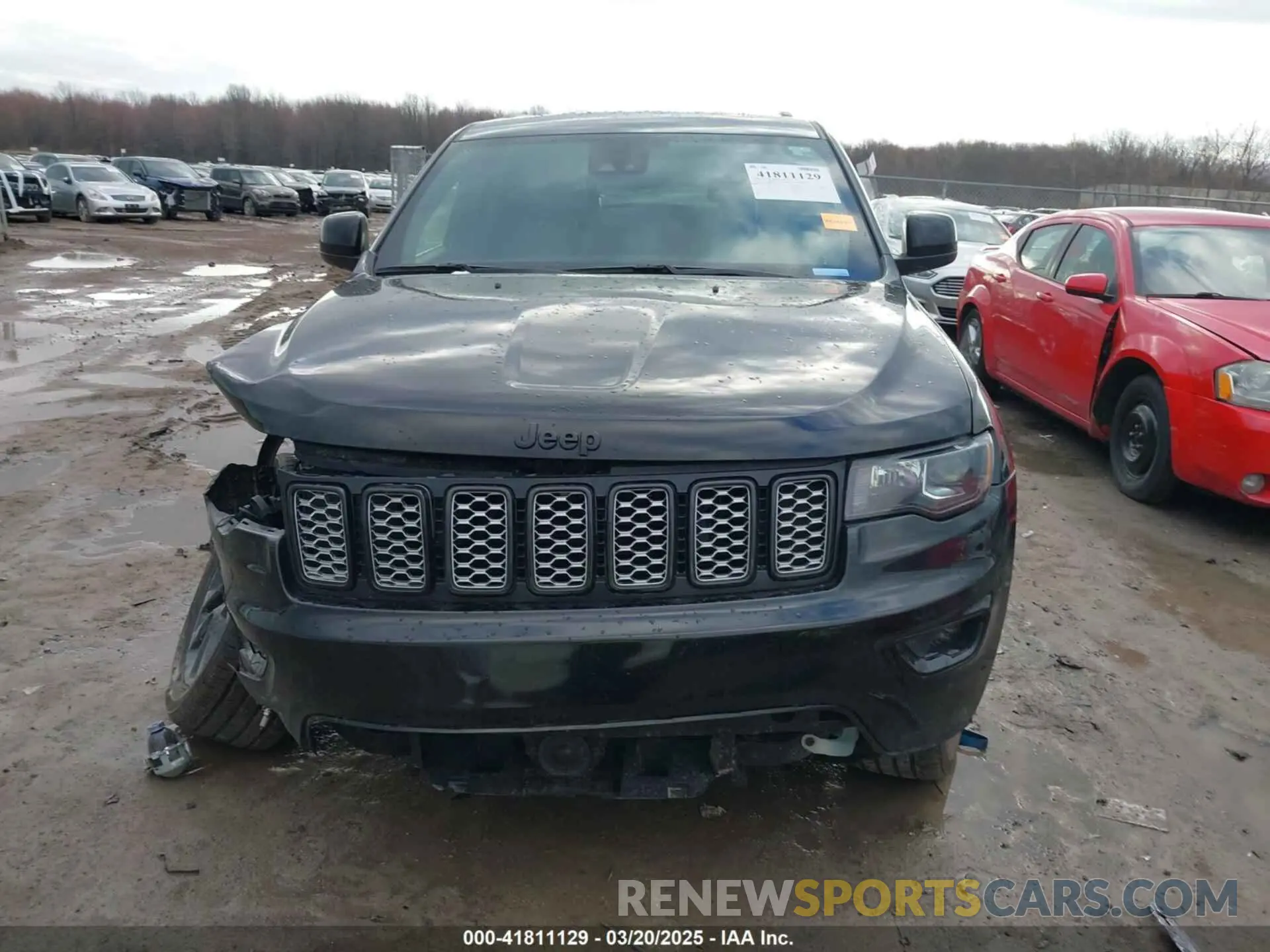 13 Photograph of a damaged car 1C4RJFAG0MC780315 JEEP GRAND CHEROKEE 2021