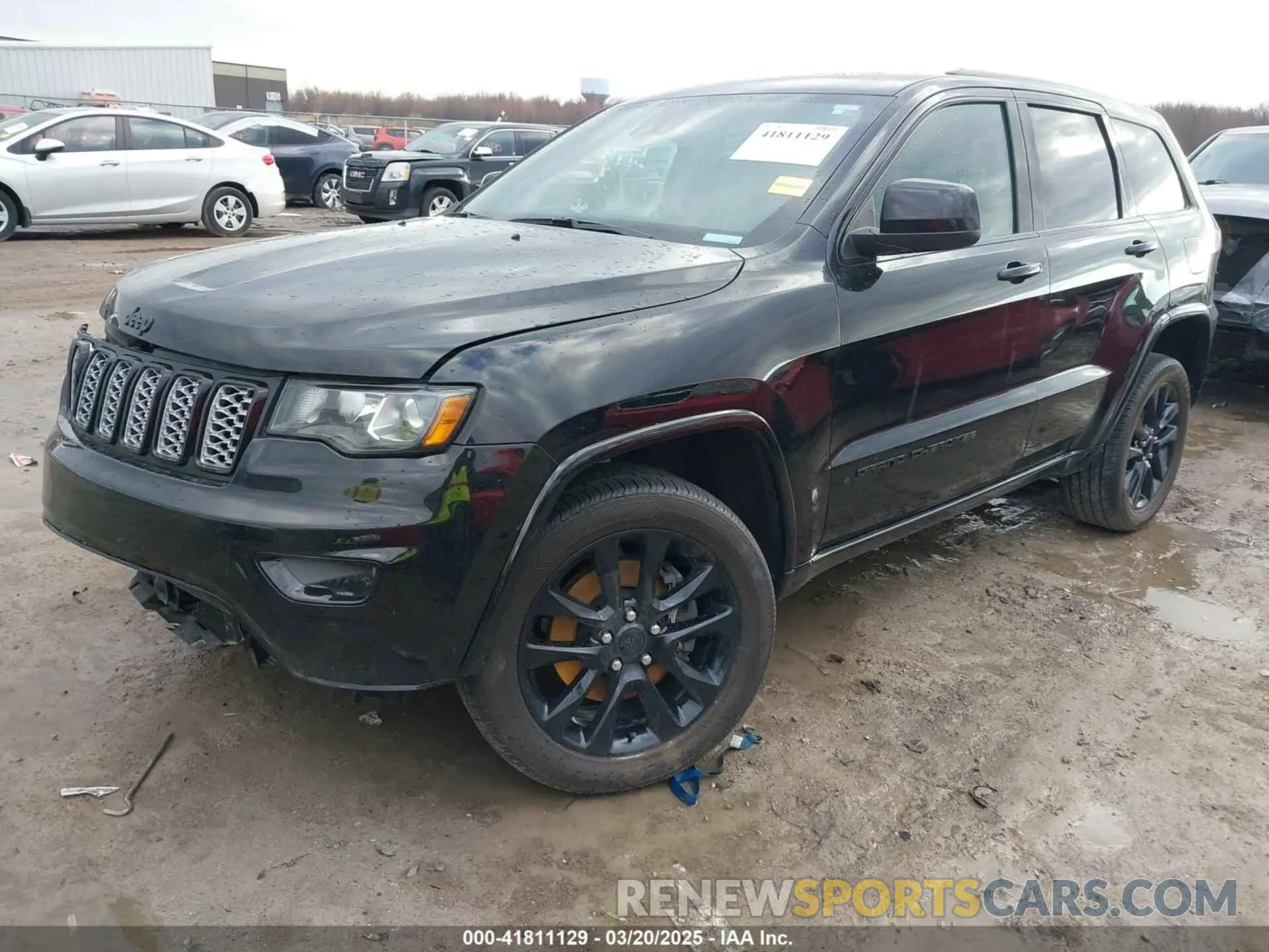 2 Photograph of a damaged car 1C4RJFAG0MC780315 JEEP GRAND CHEROKEE 2021