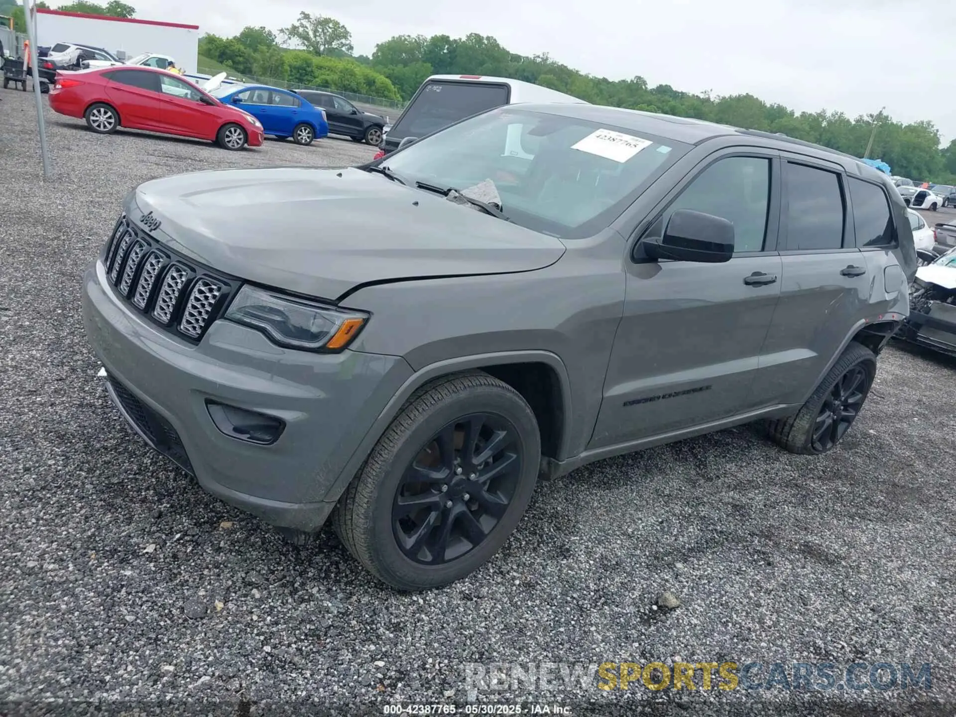 2 Photograph of a damaged car 1C4RJFAG1MC655503 JEEP GRAND CHEROKEE 2021