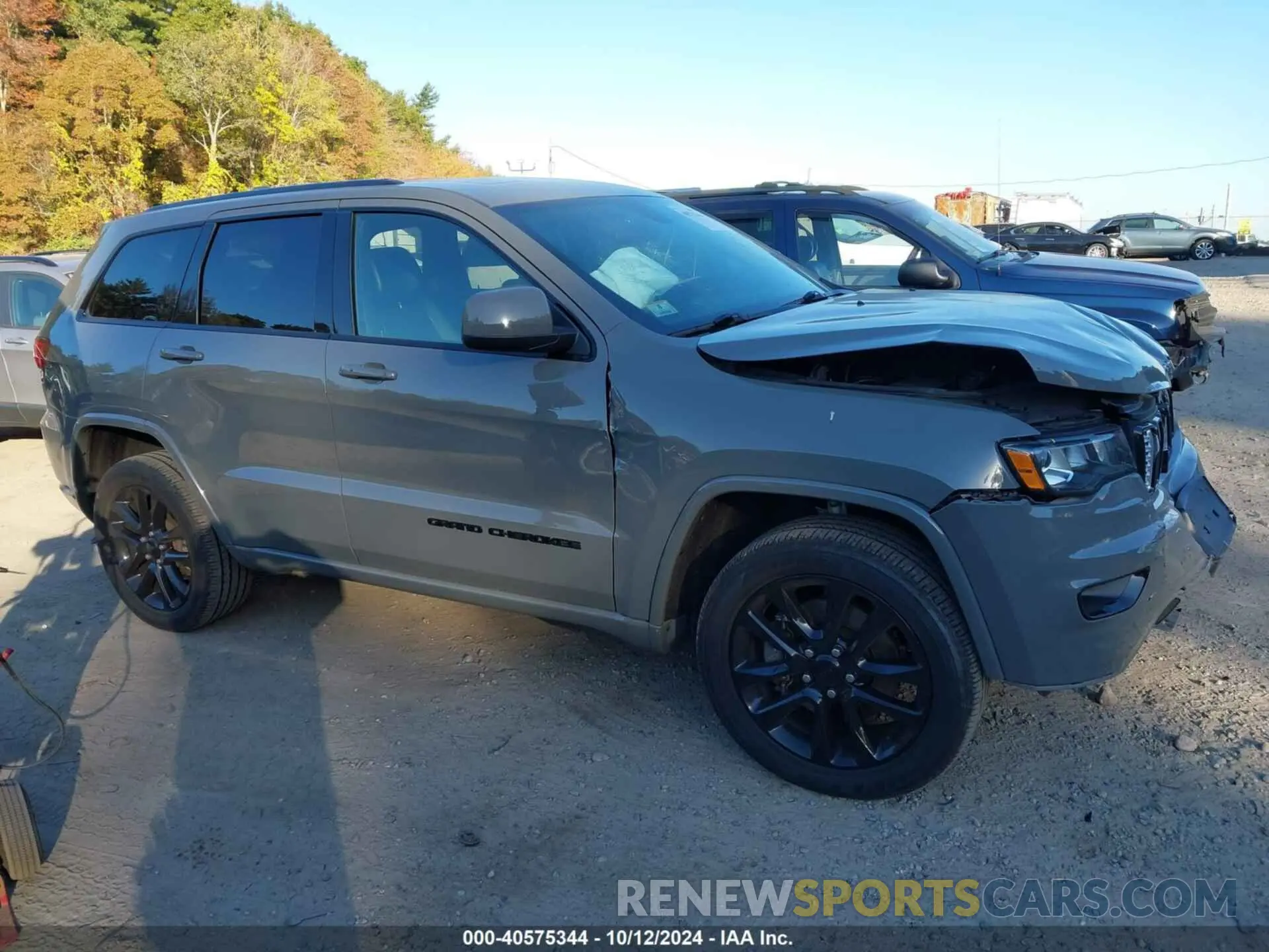 14 Photograph of a damaged car 1C4RJFAG1MC732578 JEEP GRAND CHEROKEE 2021