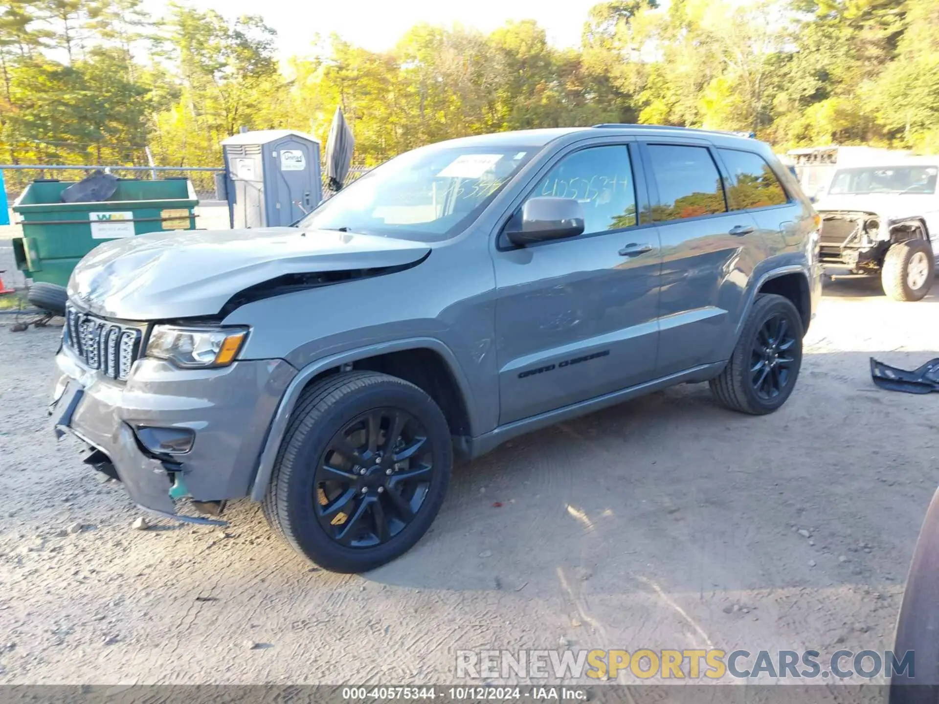 2 Photograph of a damaged car 1C4RJFAG1MC732578 JEEP GRAND CHEROKEE 2021