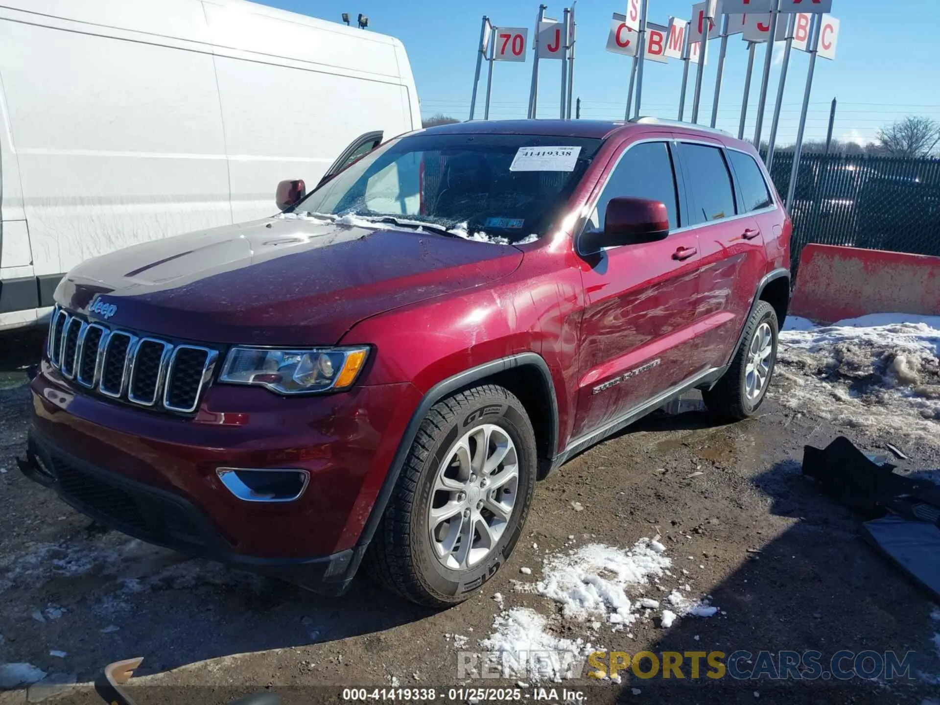 2 Photograph of a damaged car 1C4RJFAG2MC561727 JEEP GRAND CHEROKEE 2021