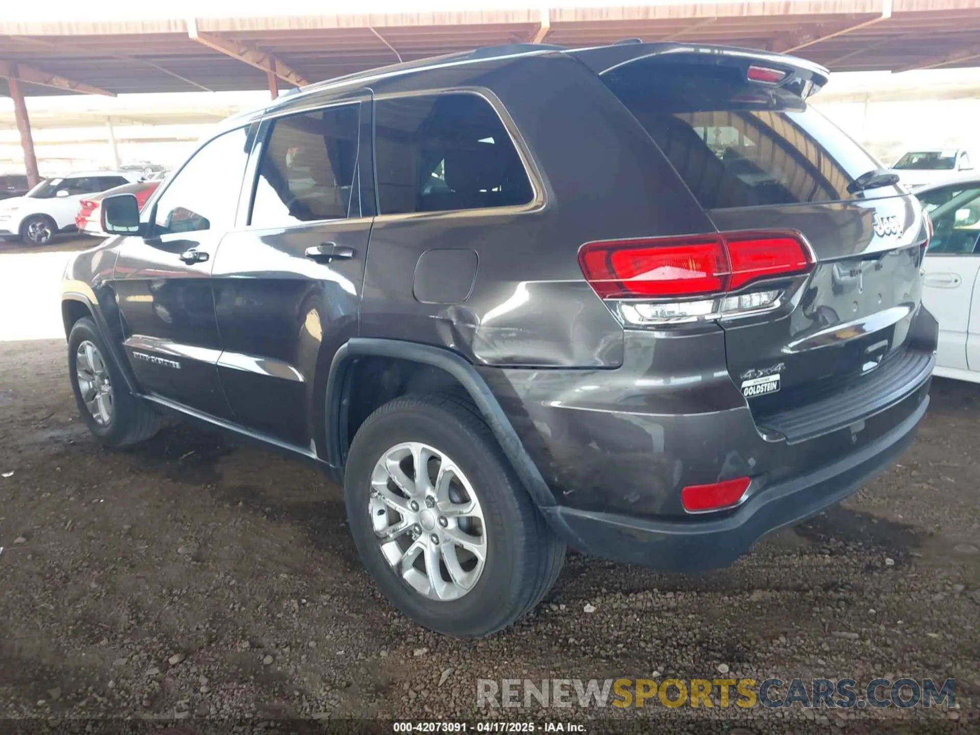 3 Photograph of a damaged car 1C4RJFAG3MC507823 JEEP GRAND CHEROKEE 2021