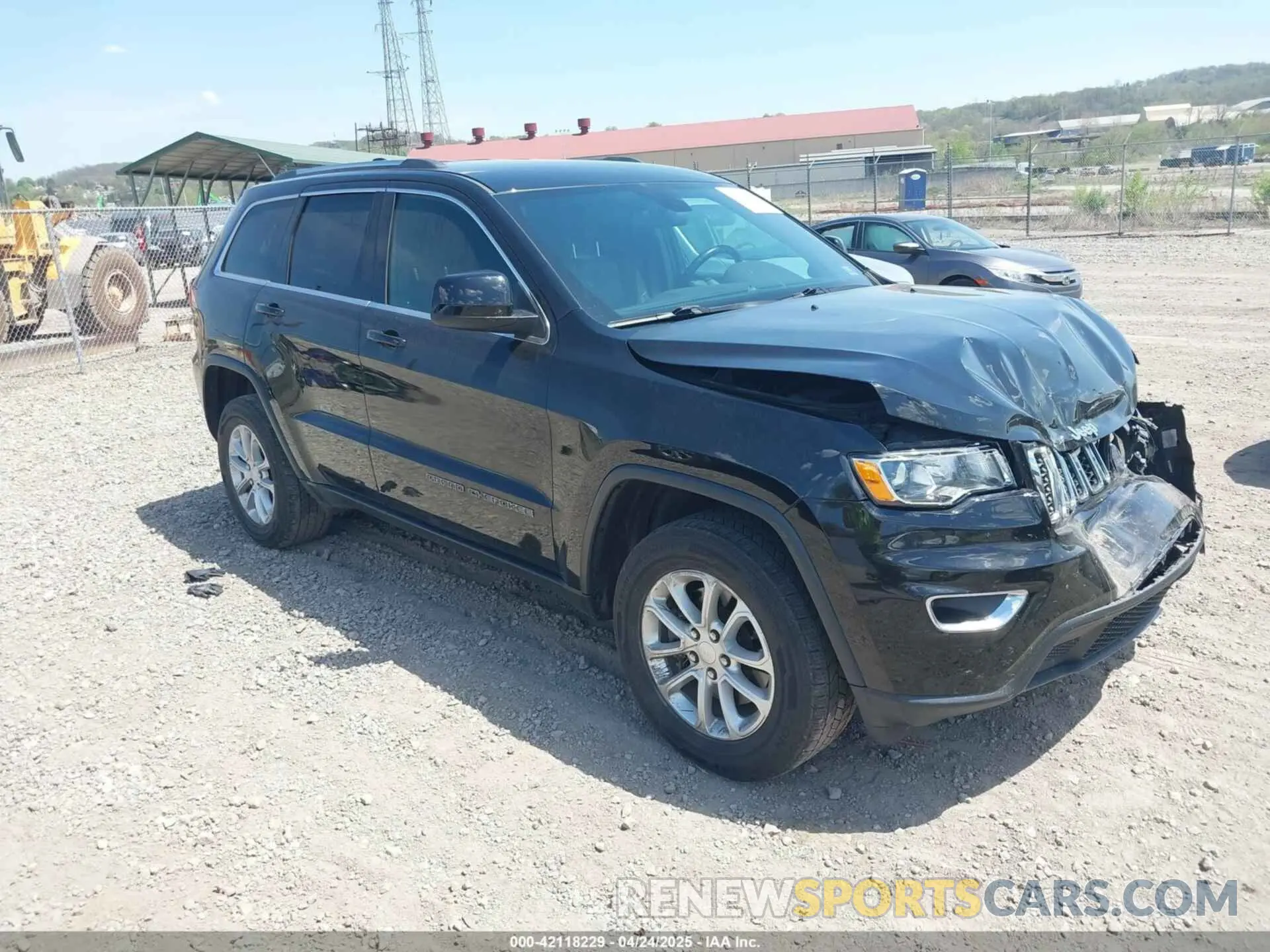 1 Photograph of a damaged car 1C4RJFAG3MC612605 JEEP GRAND CHEROKEE 2021