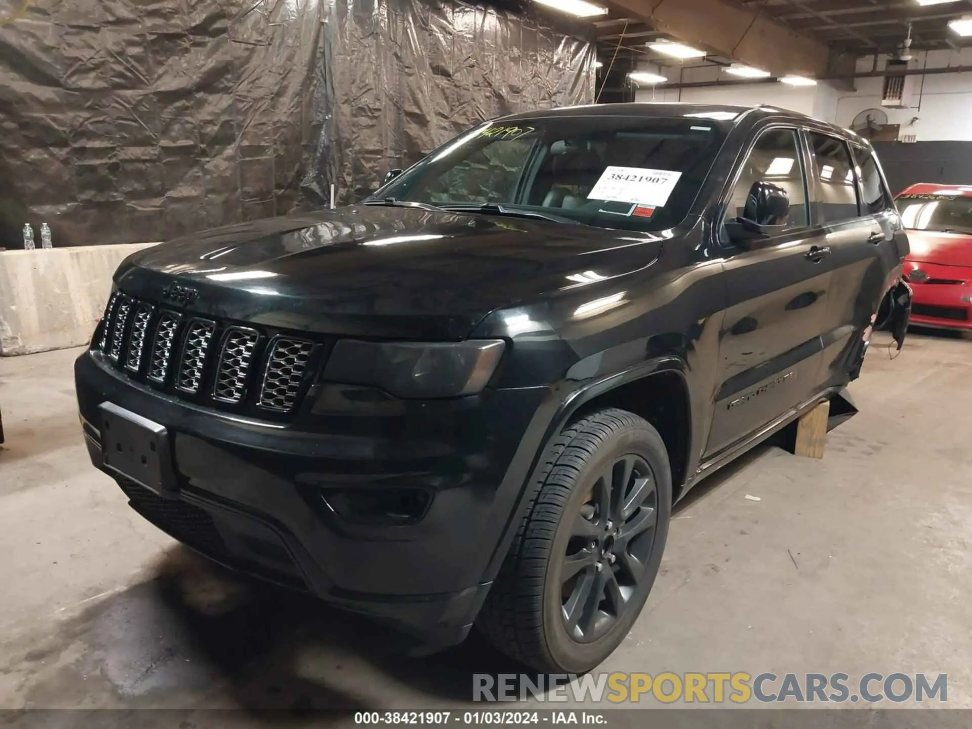 2 Photograph of a damaged car 1C4RJFAG3MC647726 JEEP GRAND CHEROKEE 2021
