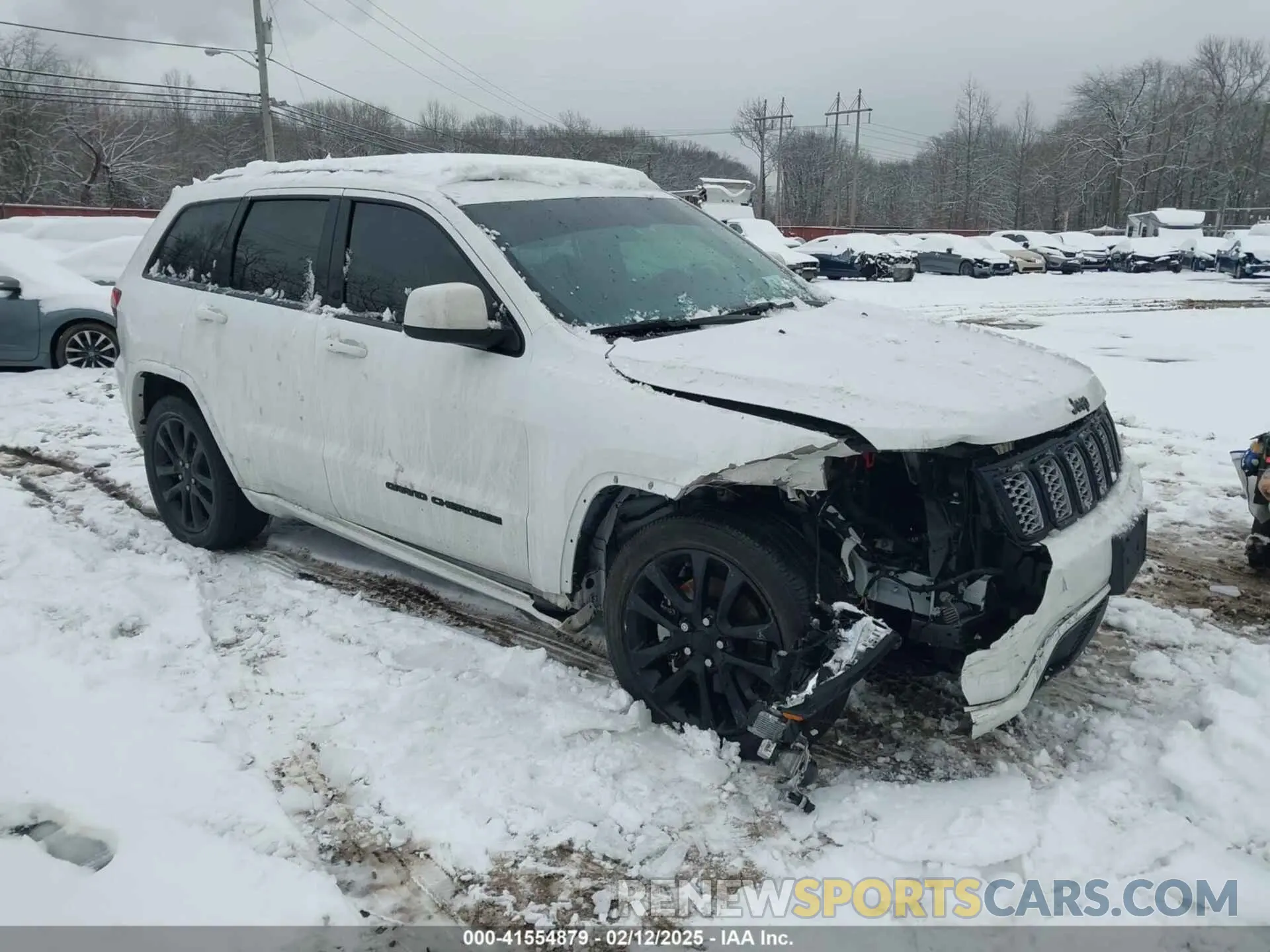 1 Photograph of a damaged car 1C4RJFAG3MC779871 JEEP GRAND CHEROKEE 2021