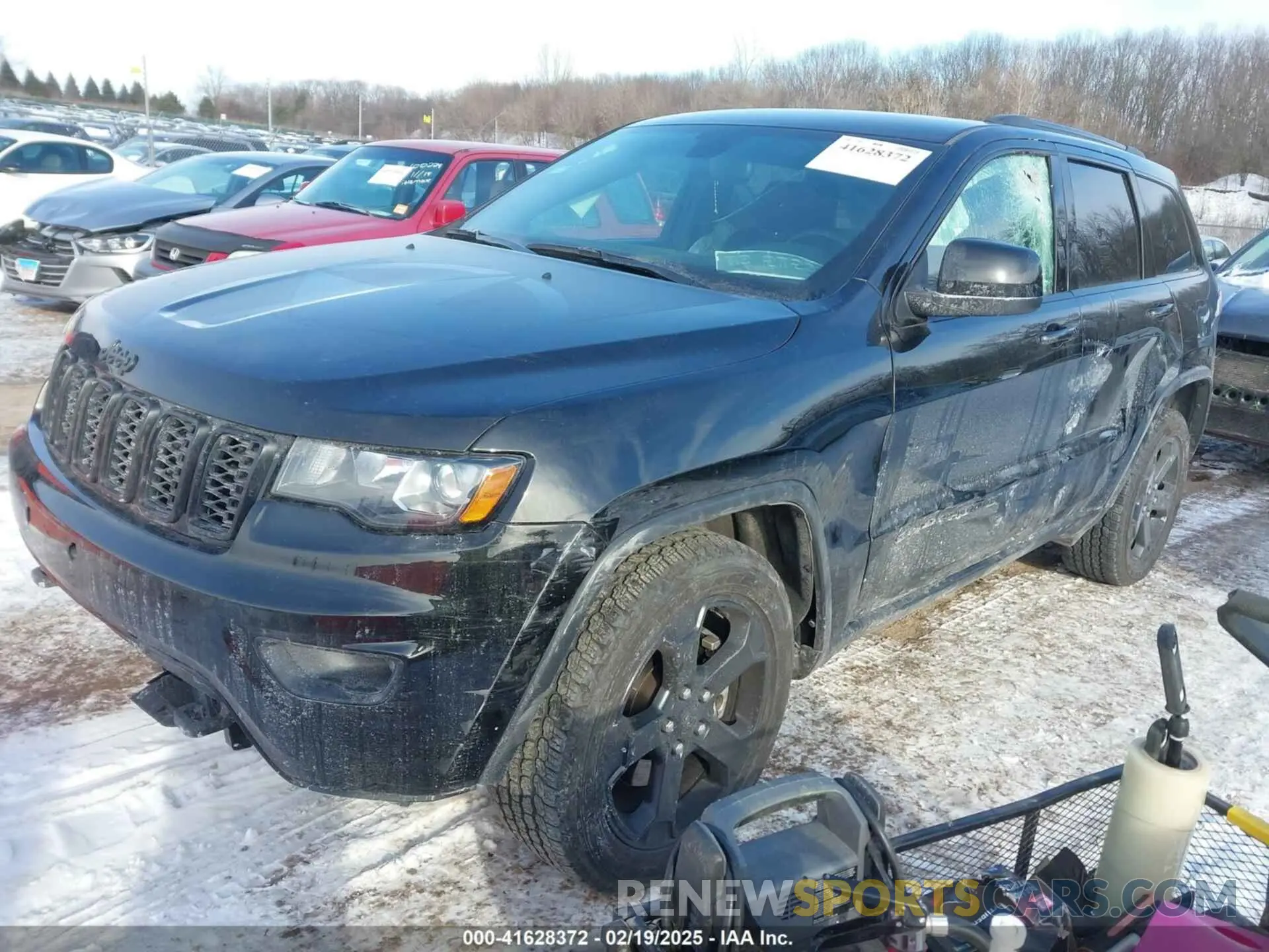 2 Photograph of a damaged car 1C4RJFAG3MC854634 JEEP GRAND CHEROKEE 2021