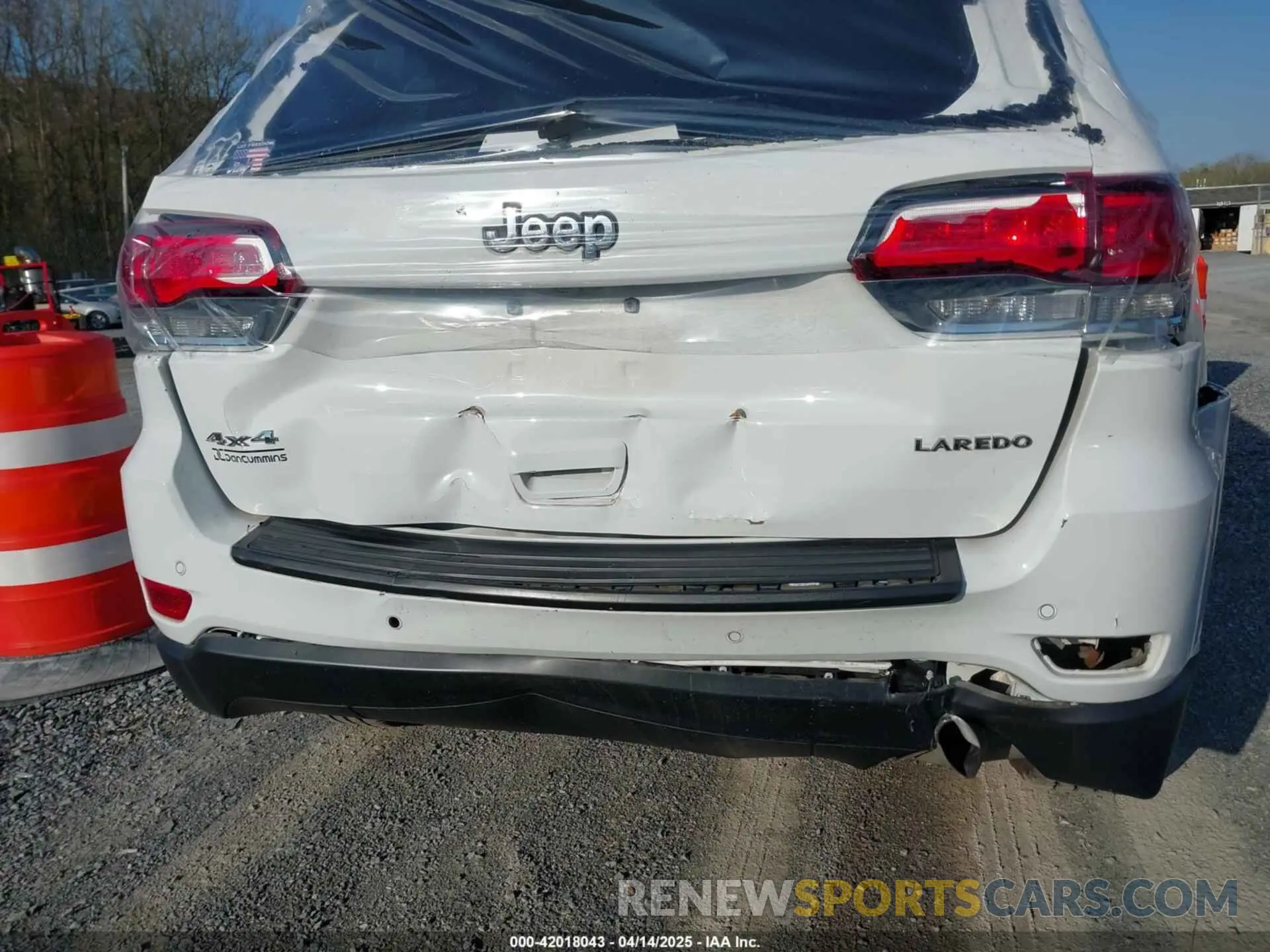 6 Photograph of a damaged car 1C4RJFAG5MC568168 JEEP GRAND CHEROKEE 2021