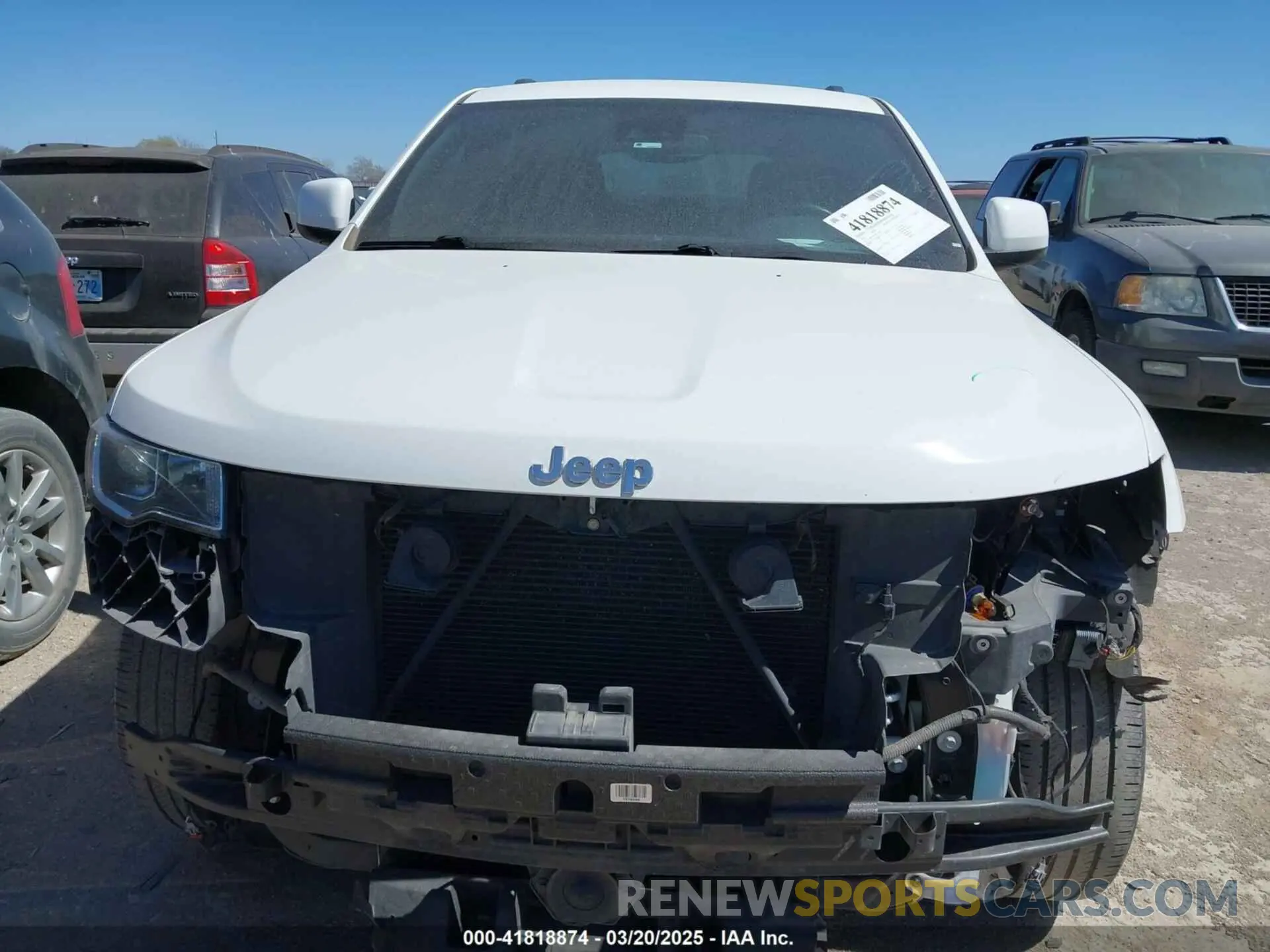 12 Photograph of a damaged car 1C4RJFAG5MC579865 JEEP GRAND CHEROKEE 2021