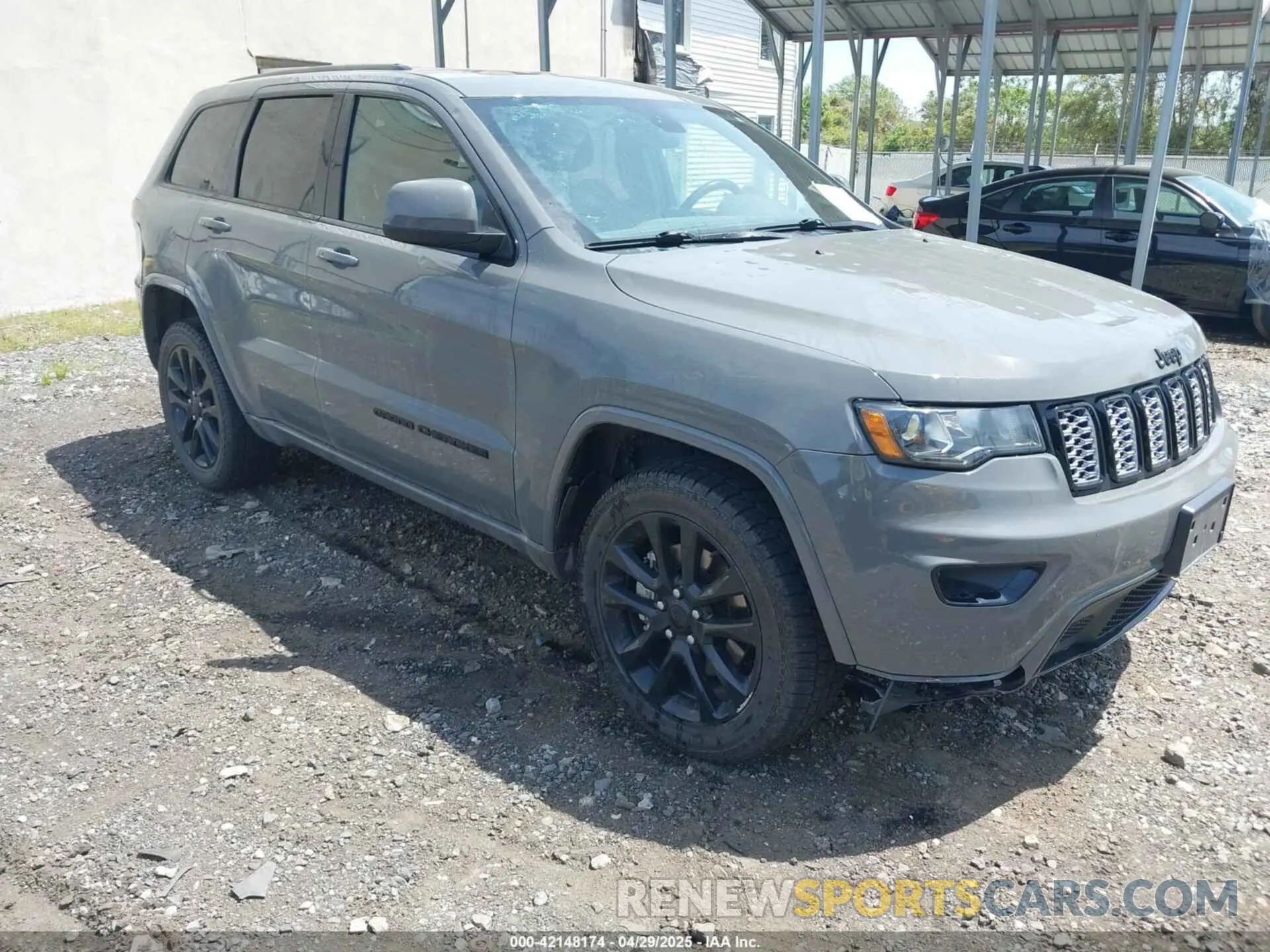 1 Photograph of a damaged car 1C4RJFAG5MC654581 JEEP GRAND CHEROKEE 2021