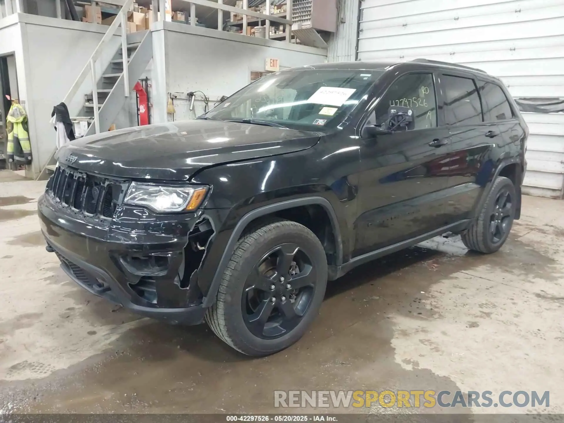 2 Photograph of a damaged car 1C4RJFAG5MC817567 JEEP GRAND CHEROKEE 2021