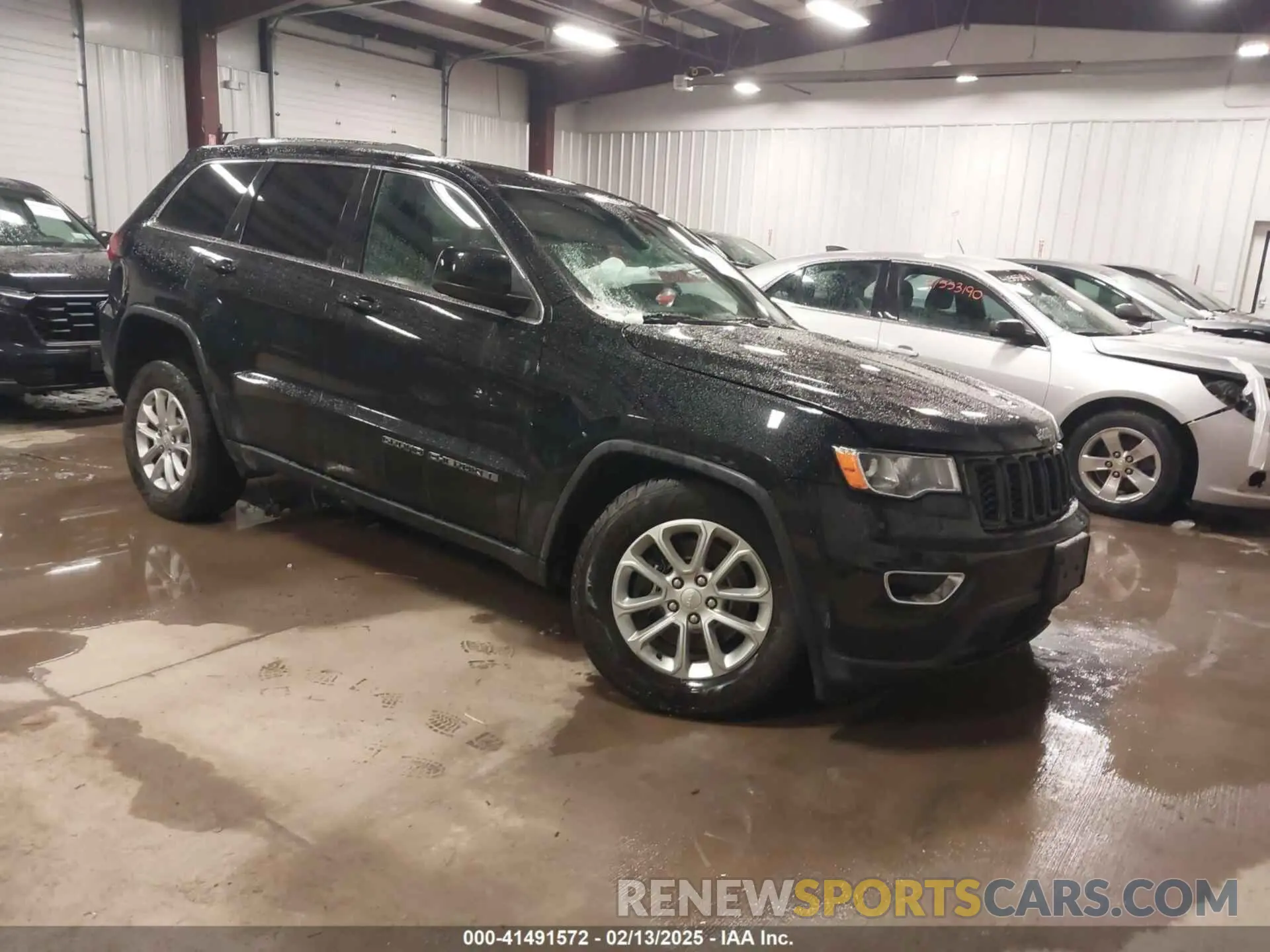 1 Photograph of a damaged car 1C4RJFAG6MC655920 JEEP GRAND CHEROKEE 2021