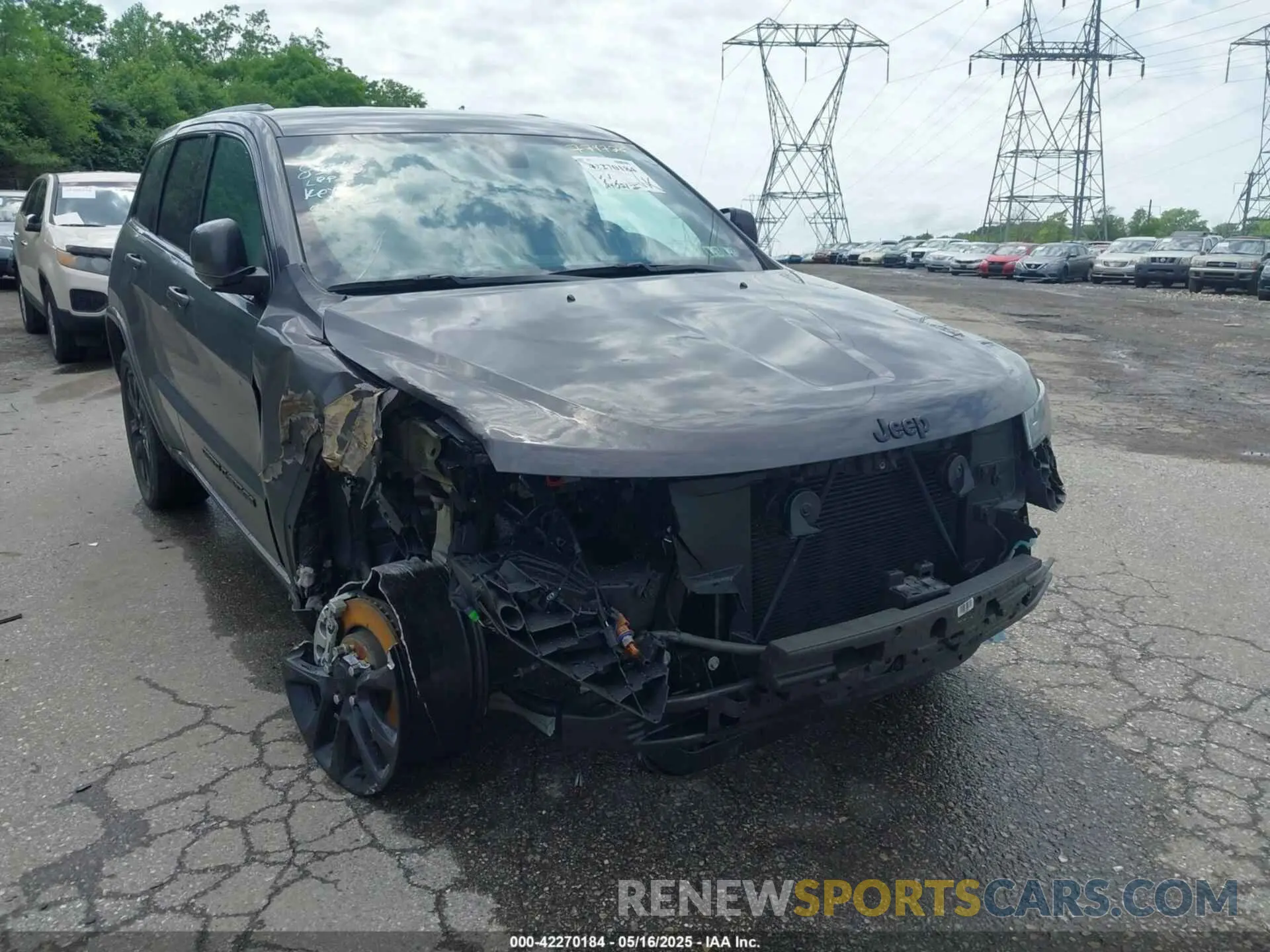6 Photograph of a damaged car 1C4RJFAG6MC774728 JEEP GRAND CHEROKEE 2021