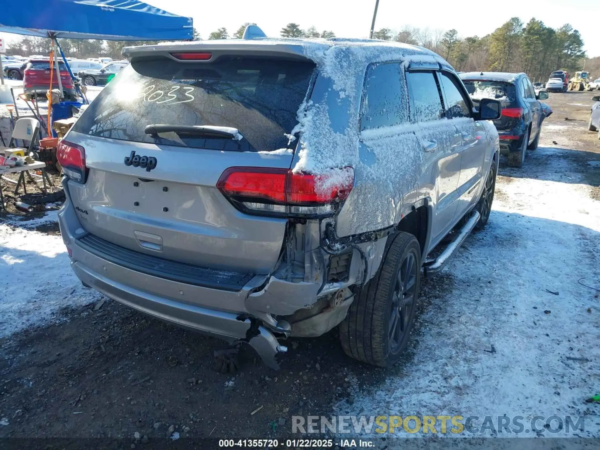 6 Photograph of a damaged car 1C4RJFAG6MC779413 JEEP GRAND CHEROKEE 2021