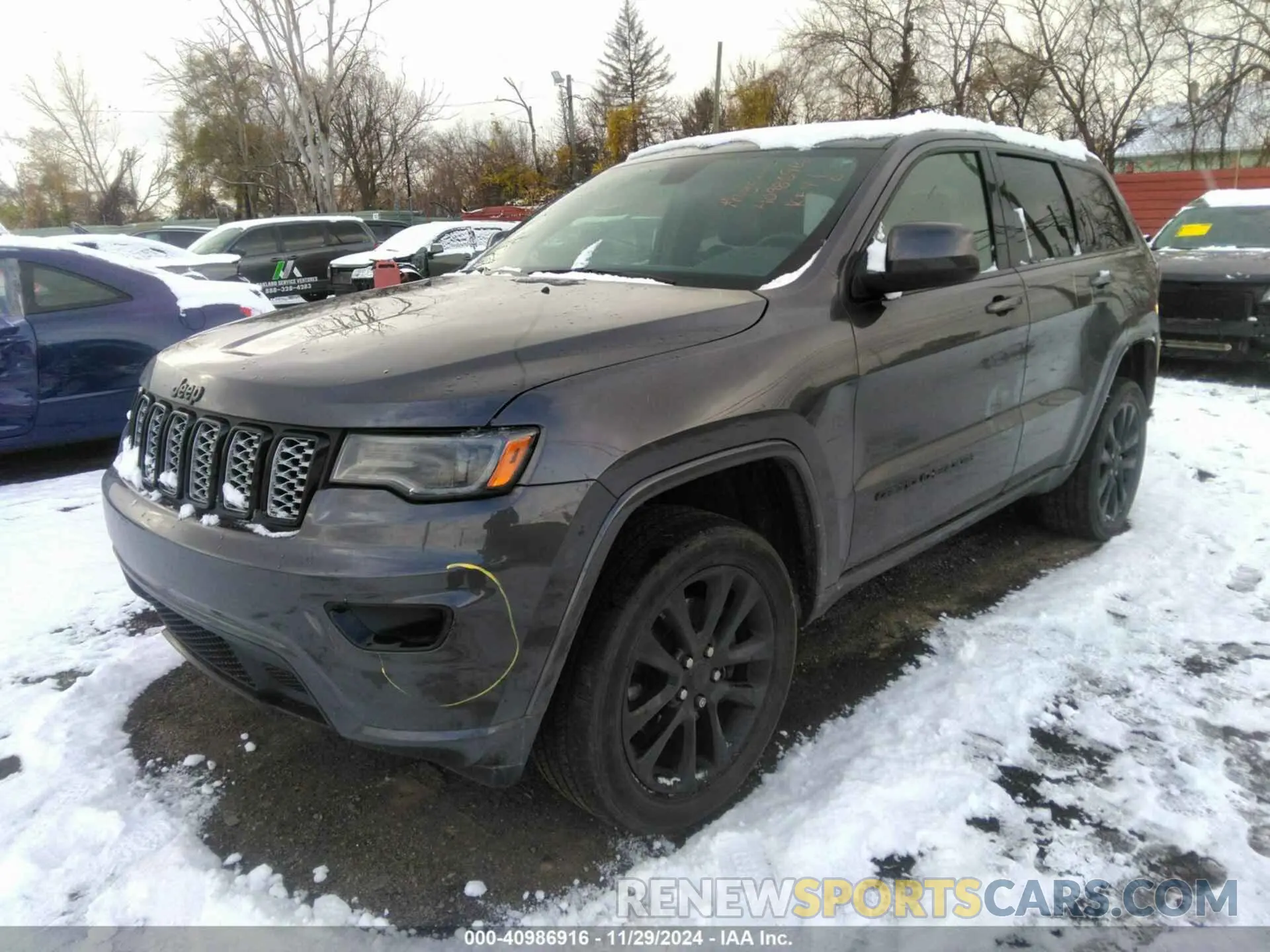 2 Photograph of a damaged car 1C4RJFAG8MC823847 JEEP GRAND CHEROKEE 2021
