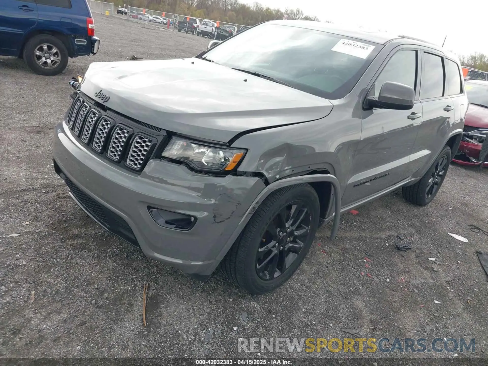2 Photograph of a damaged car 1C4RJFAG9MC823713 JEEP GRAND CHEROKEE 2021
