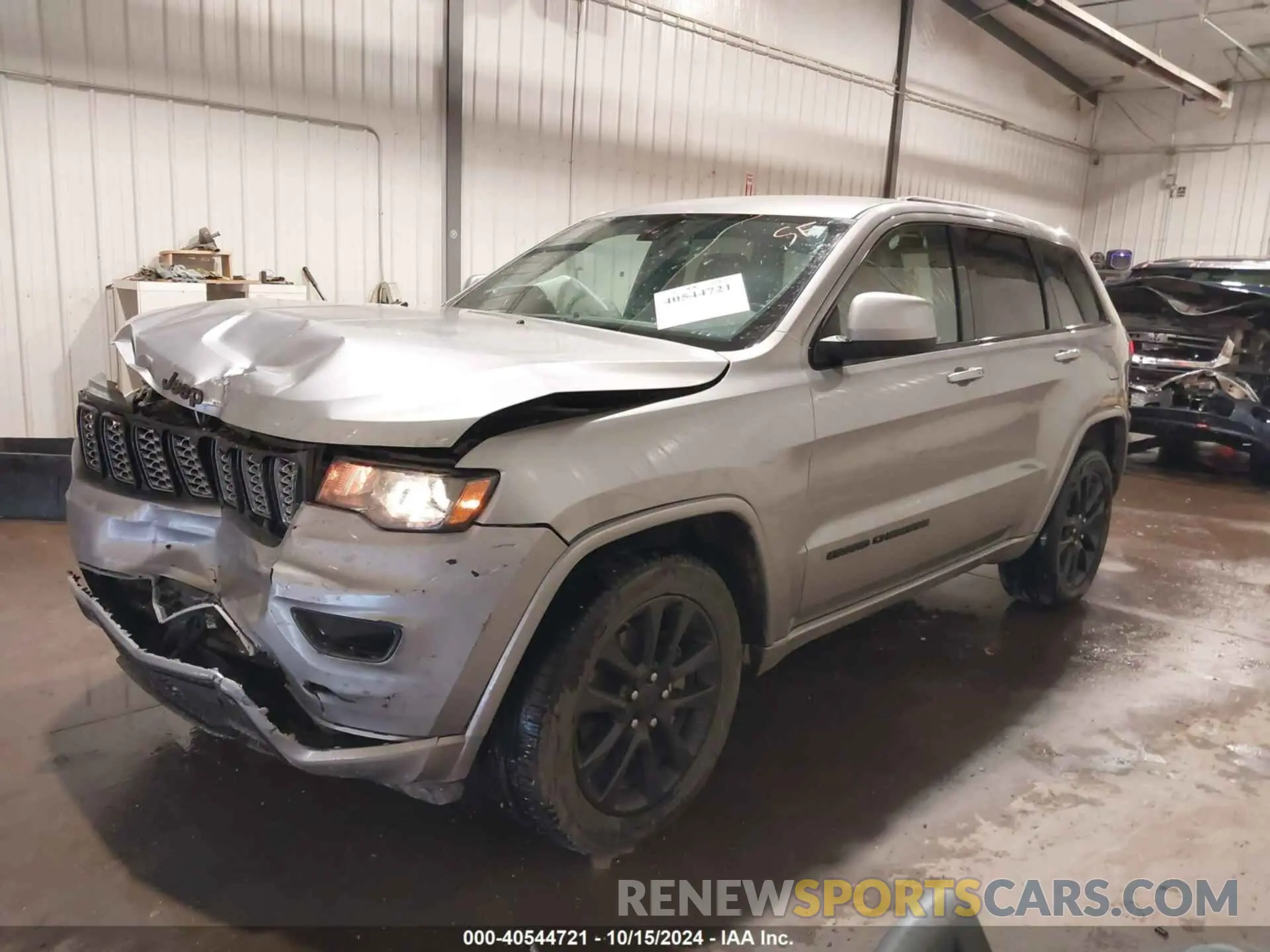 2 Photograph of a damaged car 1C4RJFAGXMC563628 JEEP GRAND CHEROKEE 2021