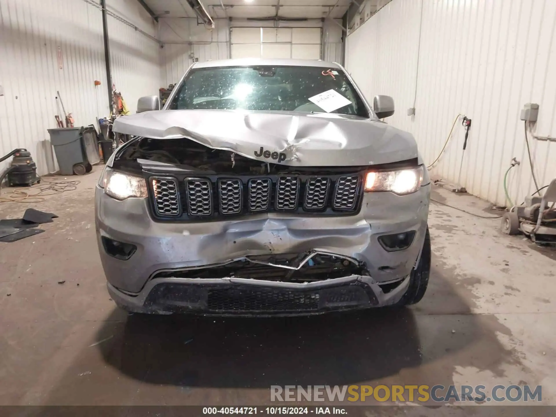 6 Photograph of a damaged car 1C4RJFAGXMC563628 JEEP GRAND CHEROKEE 2021