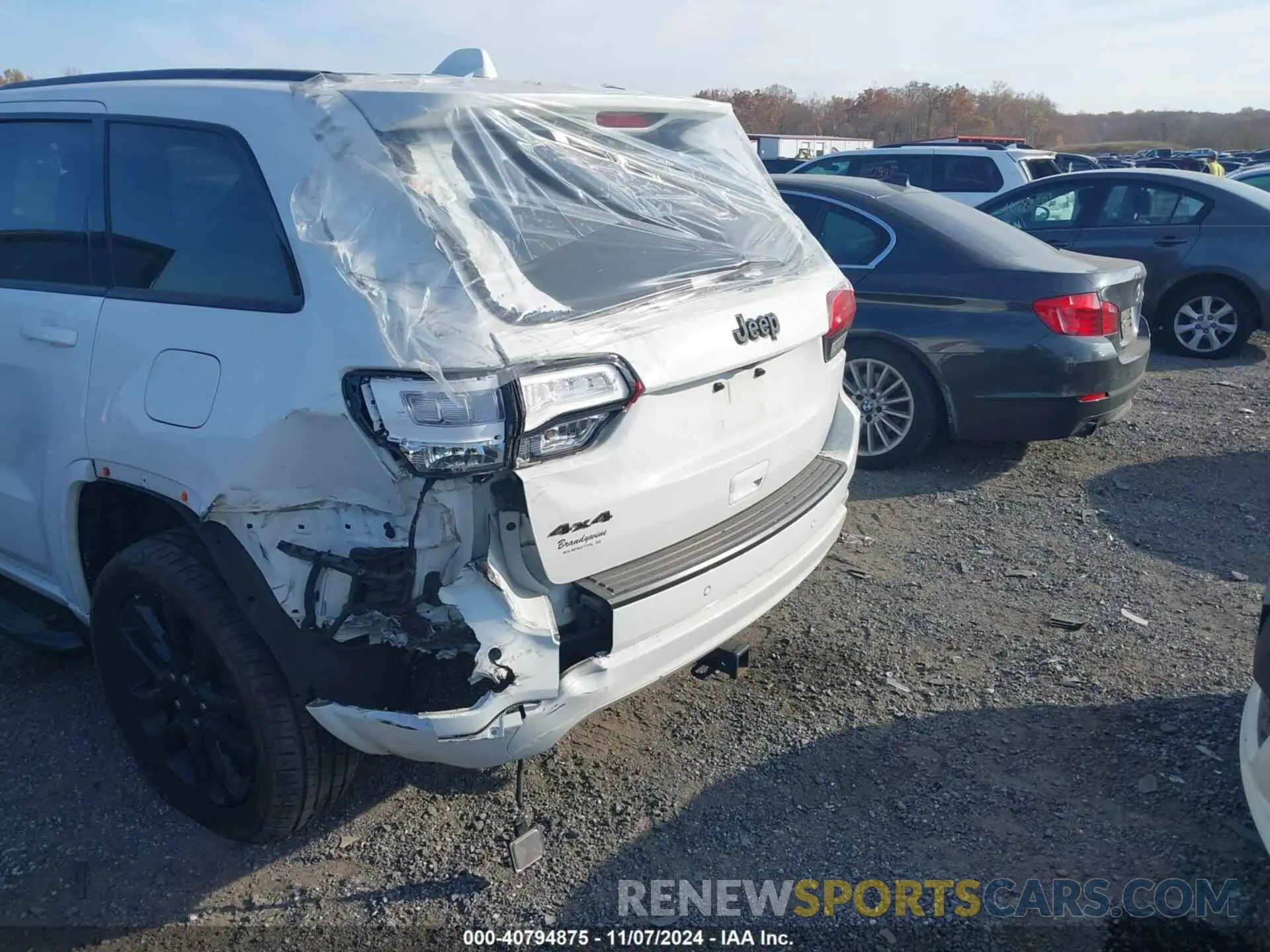 6 Photograph of a damaged car 1C4RJFAGXMC589548 JEEP GRAND CHEROKEE 2021