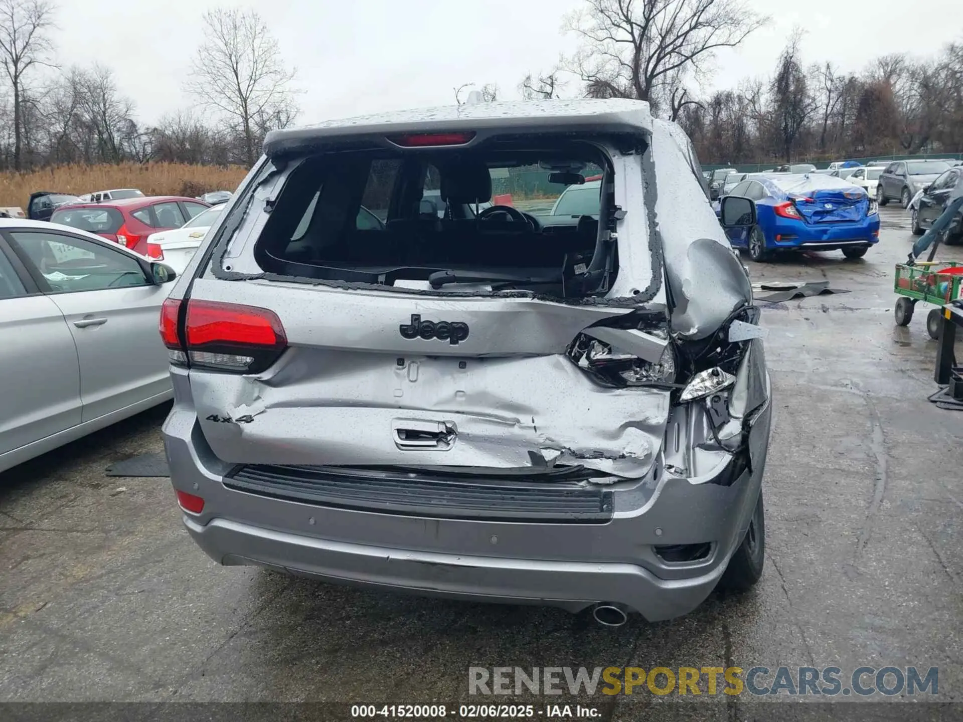 16 Photograph of a damaged car 1C4RJFAGXMC691156 JEEP GRAND CHEROKEE 2021
