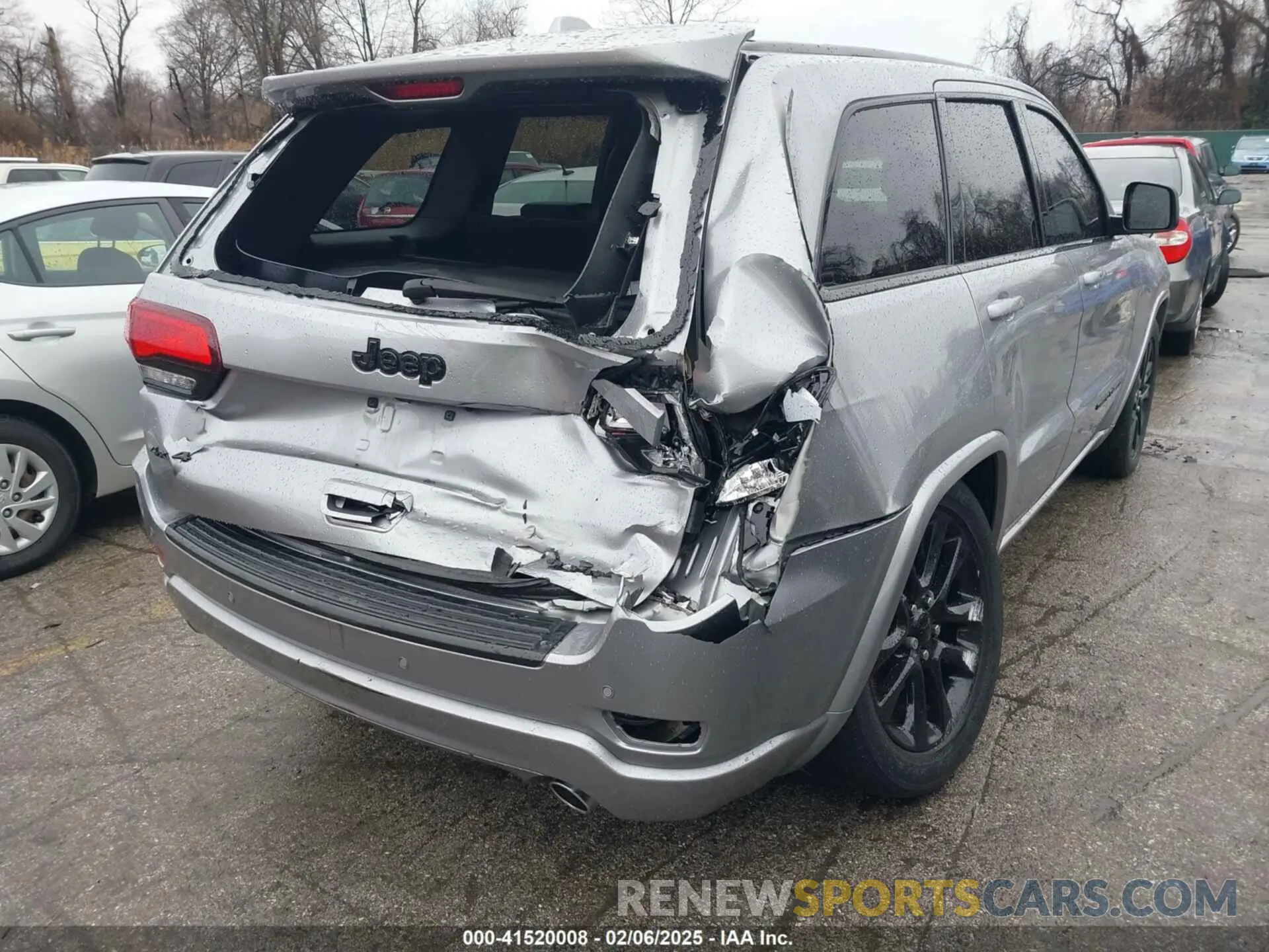 6 Photograph of a damaged car 1C4RJFAGXMC691156 JEEP GRAND CHEROKEE 2021