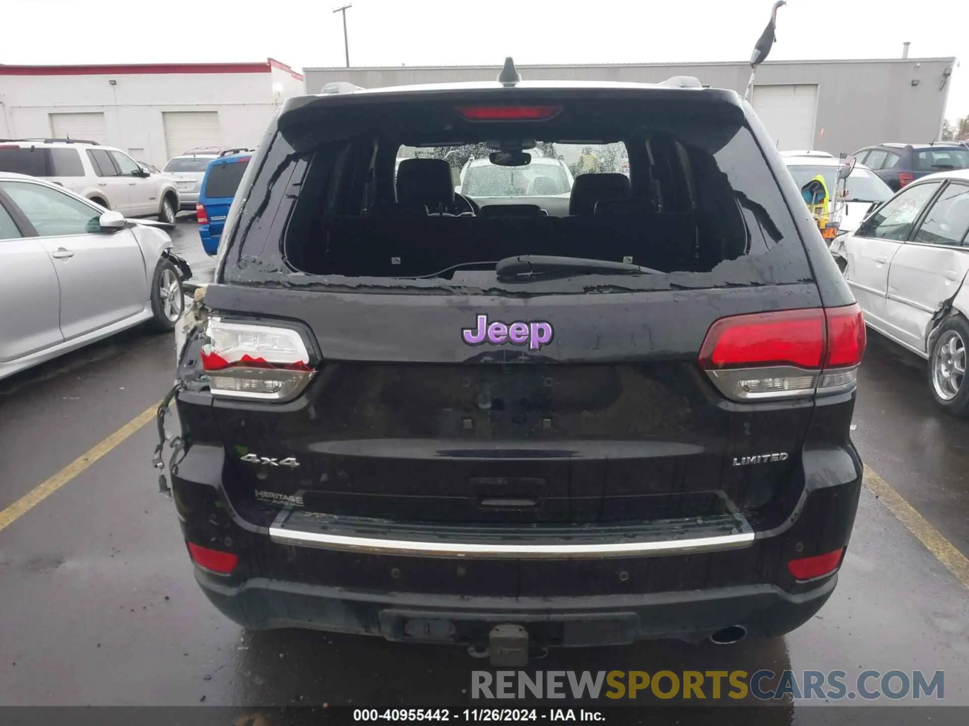16 Photograph of a damaged car 1C4RJFBG0MC637332 JEEP GRAND CHEROKEE 2021