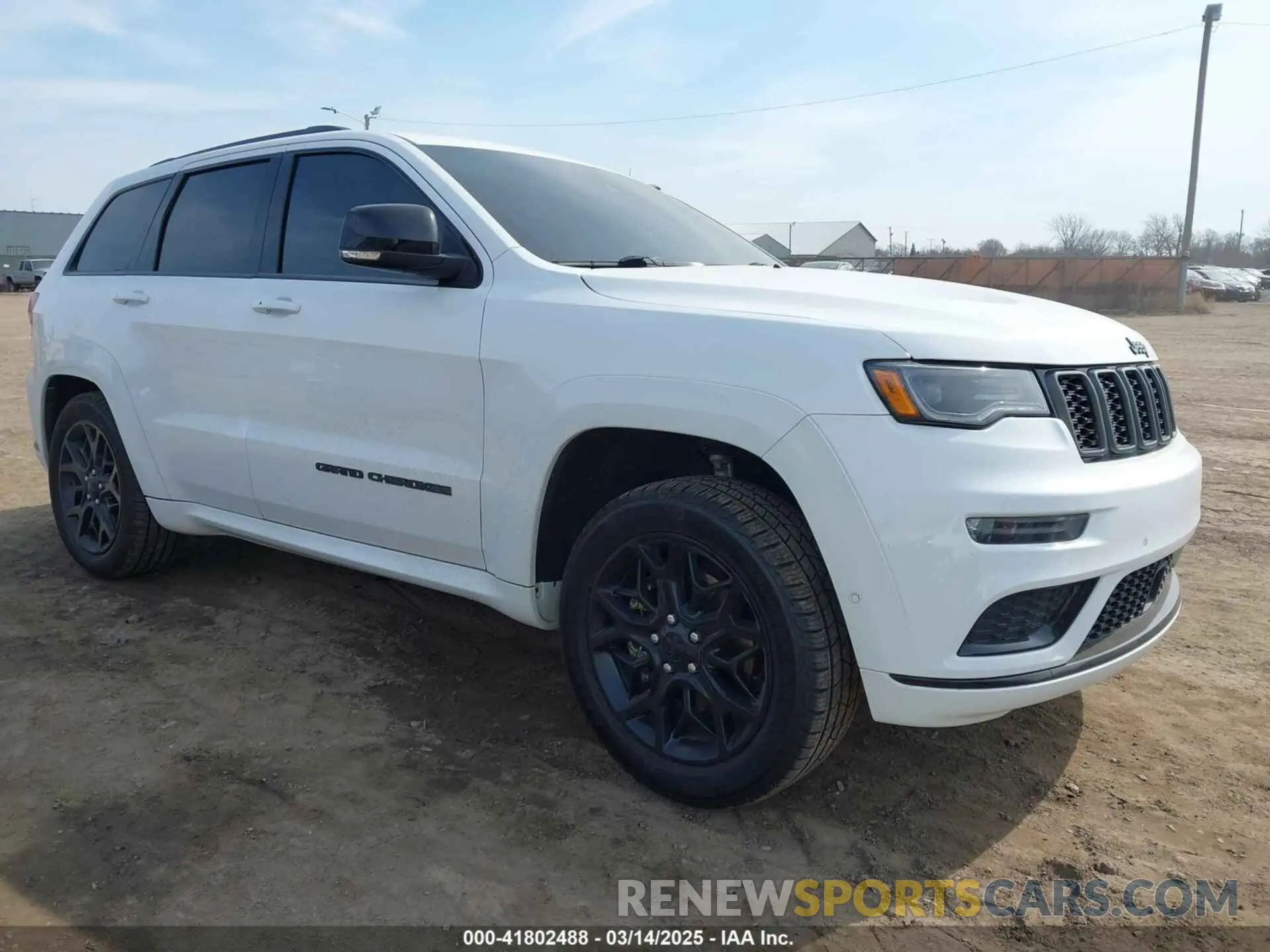 1 Photograph of a damaged car 1C4RJFBG0MC767093 JEEP GRAND CHEROKEE 2021