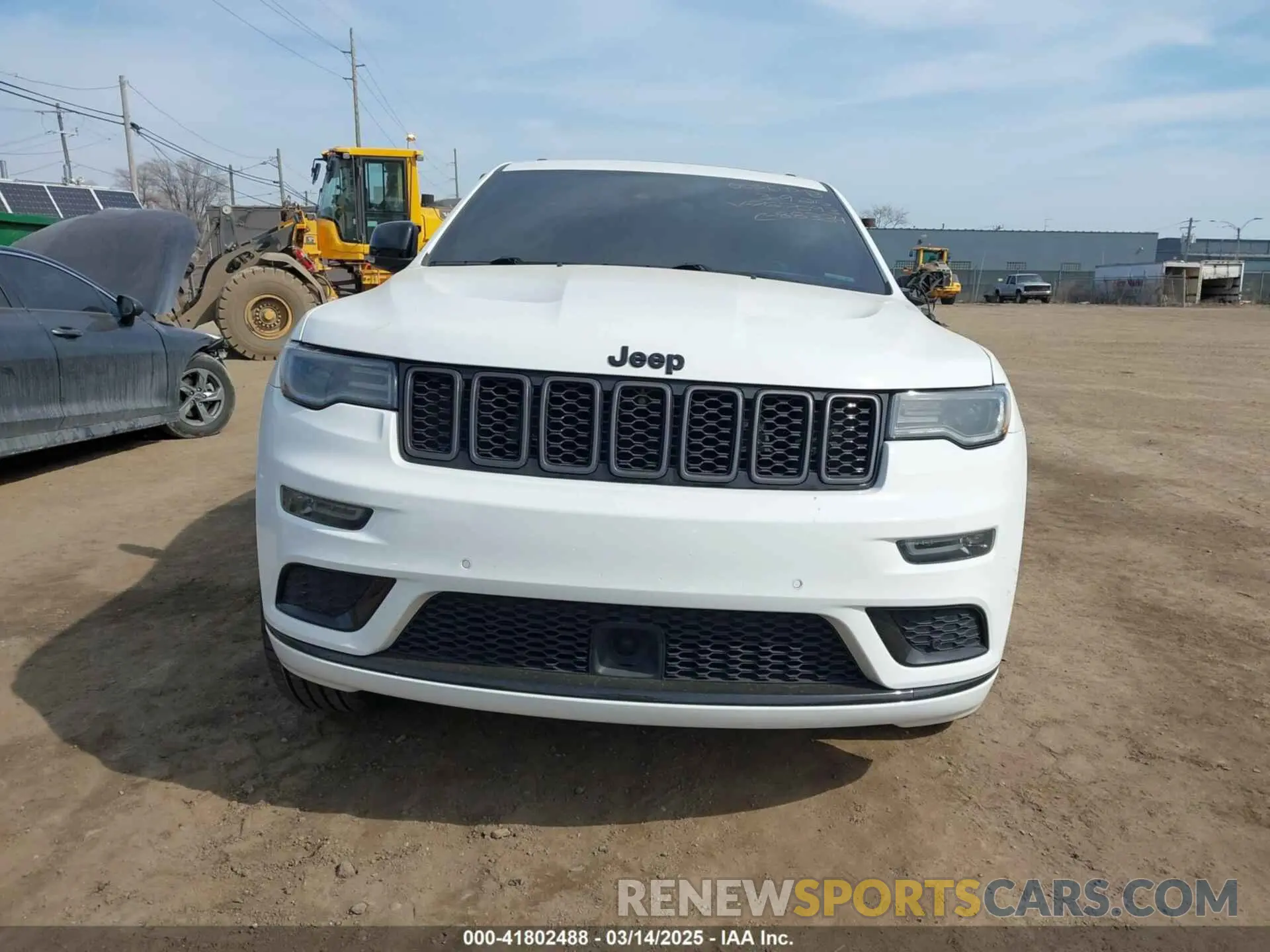 12 Photograph of a damaged car 1C4RJFBG0MC767093 JEEP GRAND CHEROKEE 2021