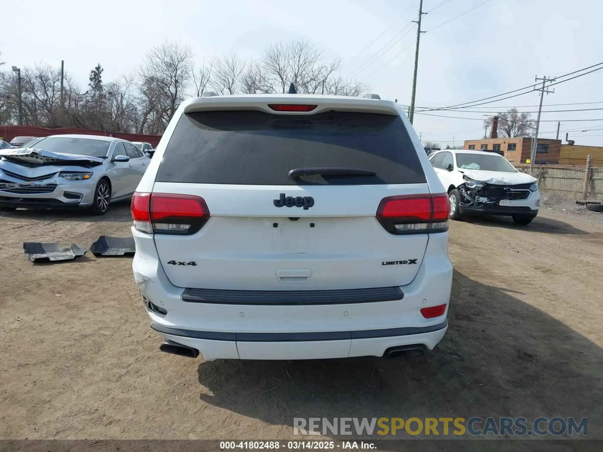 16 Photograph of a damaged car 1C4RJFBG0MC767093 JEEP GRAND CHEROKEE 2021