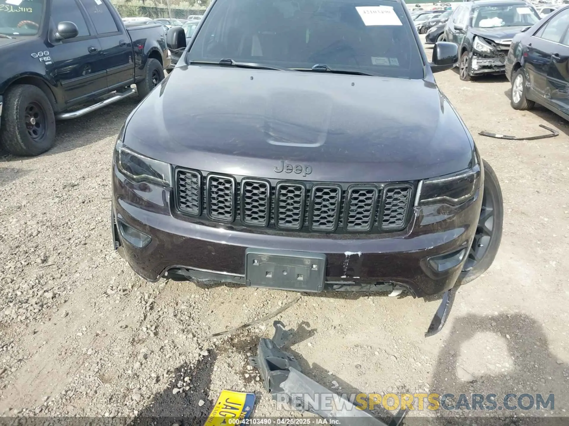 13 Photograph of a damaged car 1C4RJFBG1MC600239 JEEP GRAND CHEROKEE 2021
