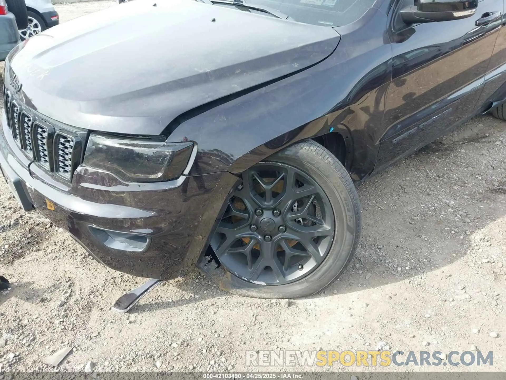 6 Photograph of a damaged car 1C4RJFBG1MC600239 JEEP GRAND CHEROKEE 2021