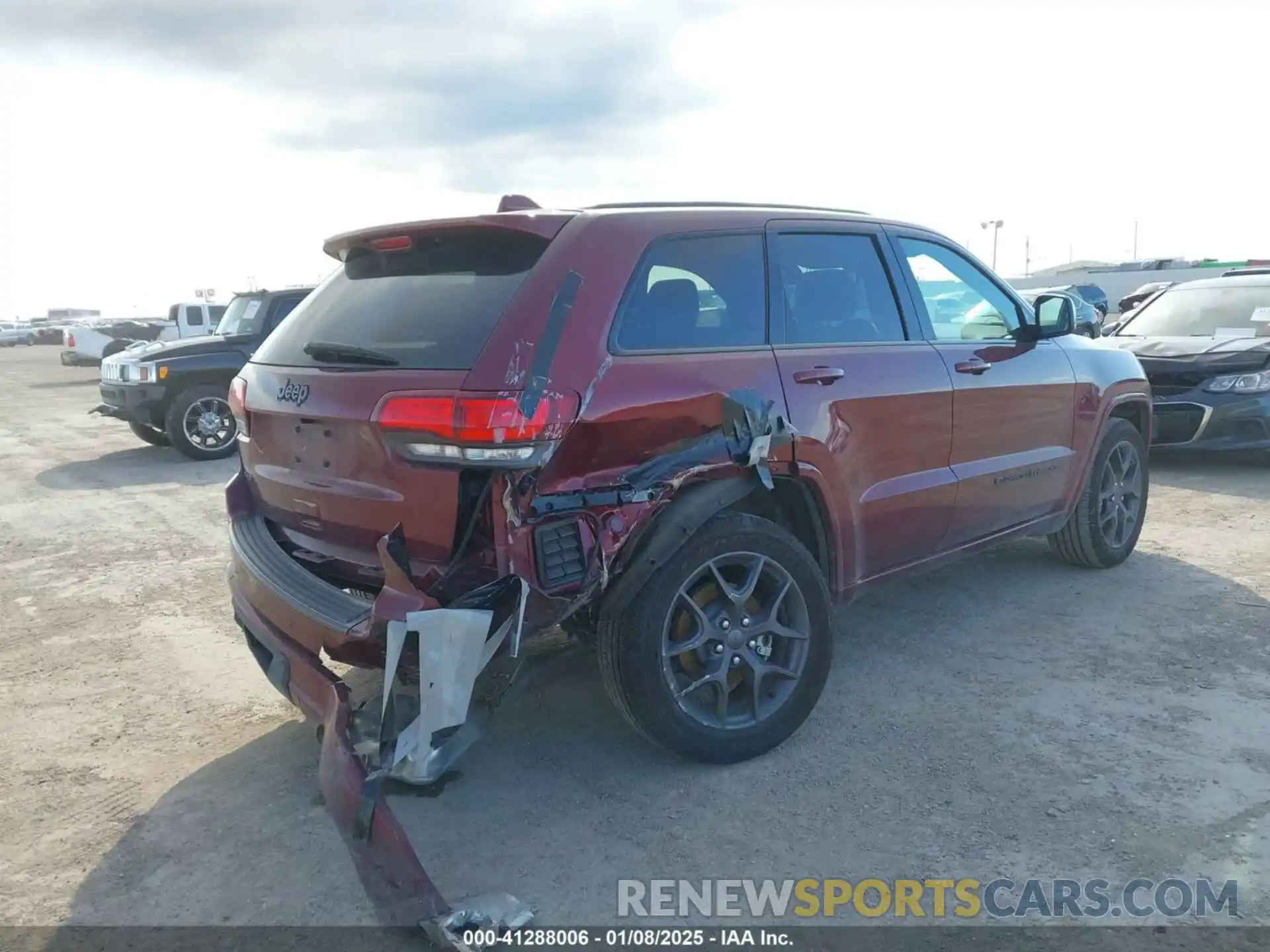 6 Photograph of a damaged car 1C4RJFBG2MC706893 JEEP GRAND CHEROKEE 2021