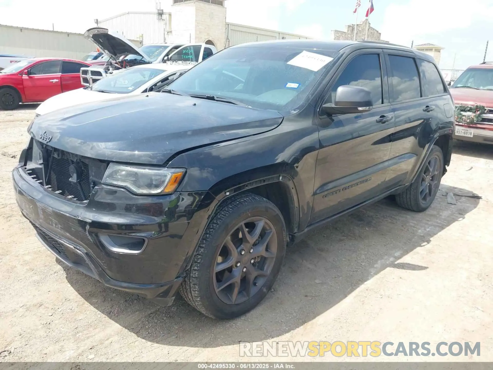 2 Photograph of a damaged car 1C4RJFBG2MC710362 JEEP GRAND CHEROKEE 2021