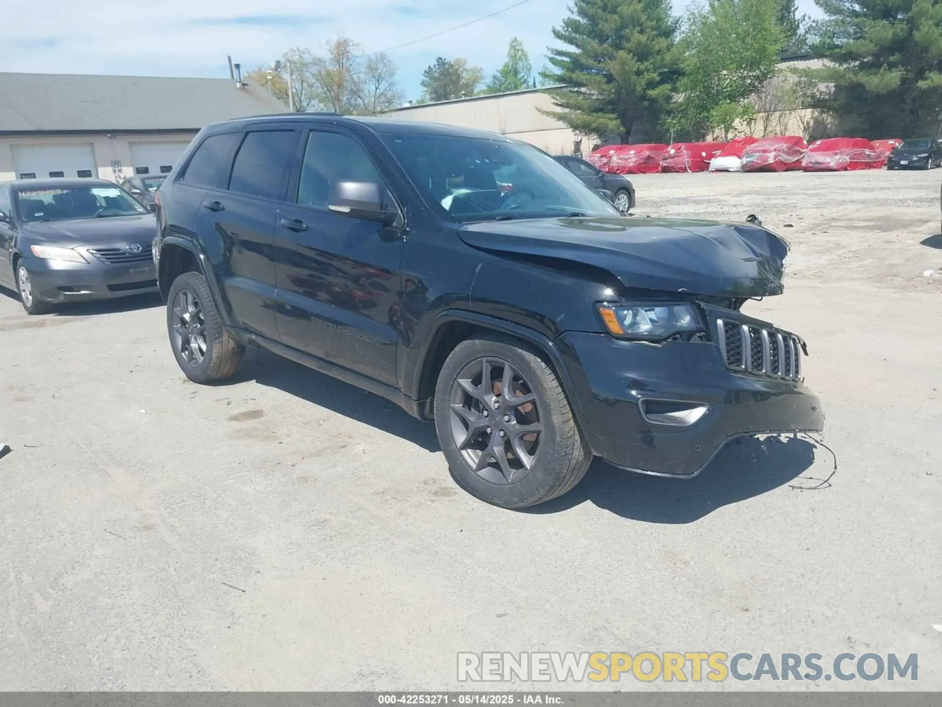 1 Photograph of a damaged car 1C4RJFBG3MC559693 JEEP GRAND CHEROKEE 2021
