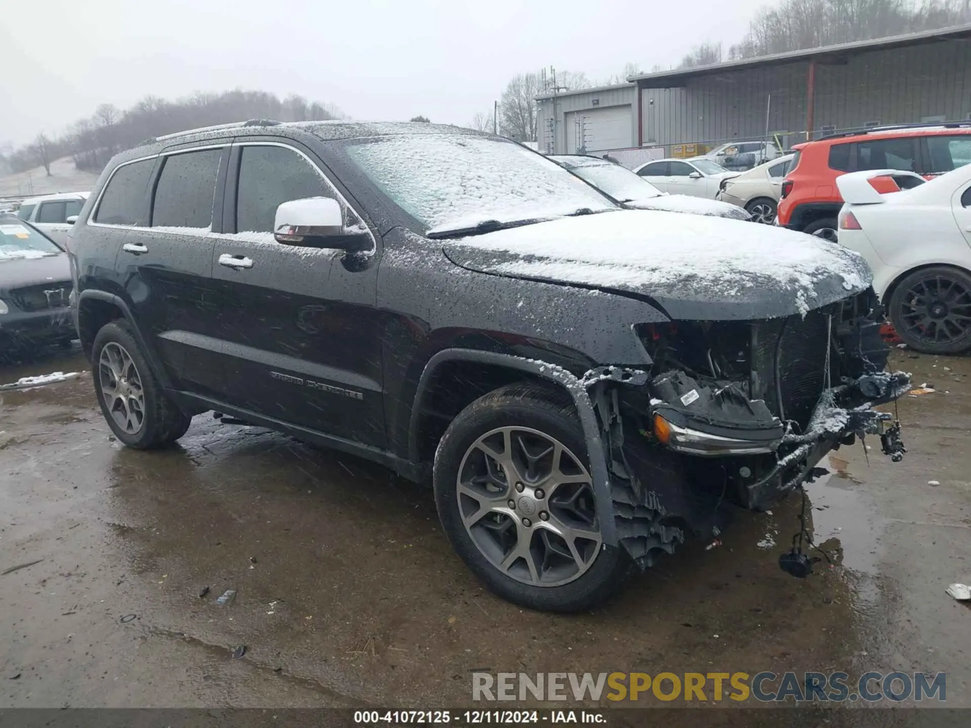 1 Photograph of a damaged car 1C4RJFBG4MC510082 JEEP GRAND CHEROKEE 2021