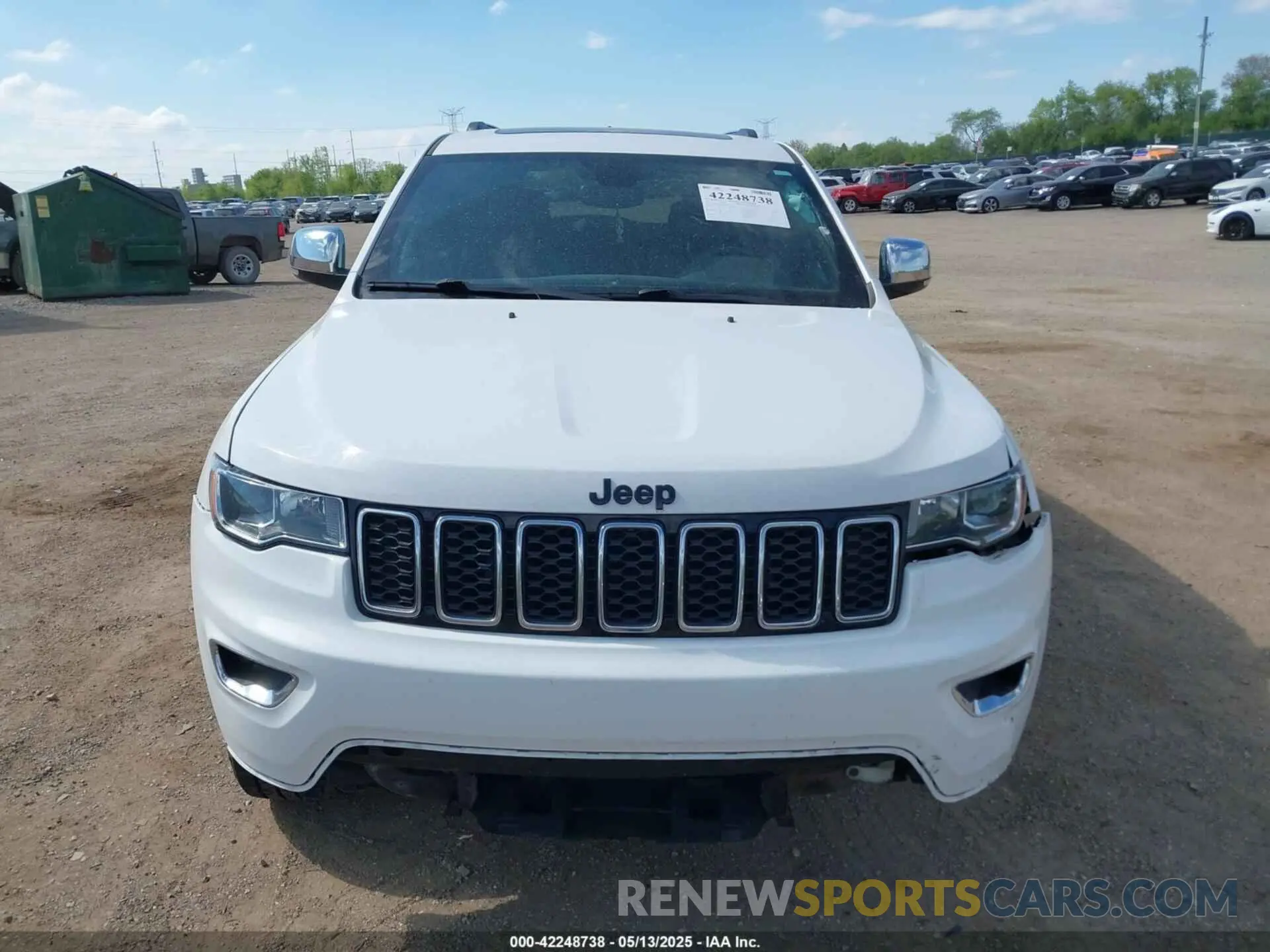 13 Photograph of a damaged car 1C4RJFBG5MC674182 JEEP GRAND CHEROKEE 2021
