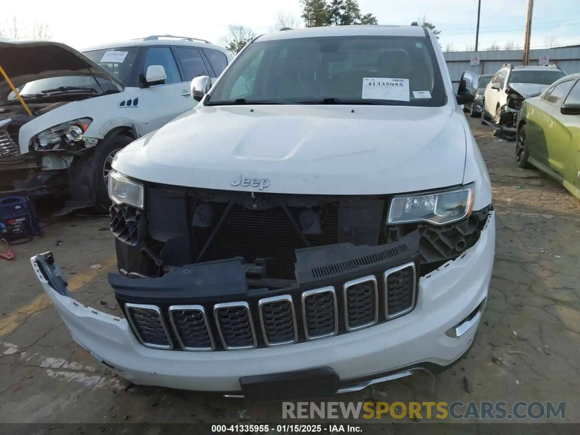 13 Photograph of a damaged car 1C4RJFBG5MC700683 JEEP GRAND CHEROKEE 2021