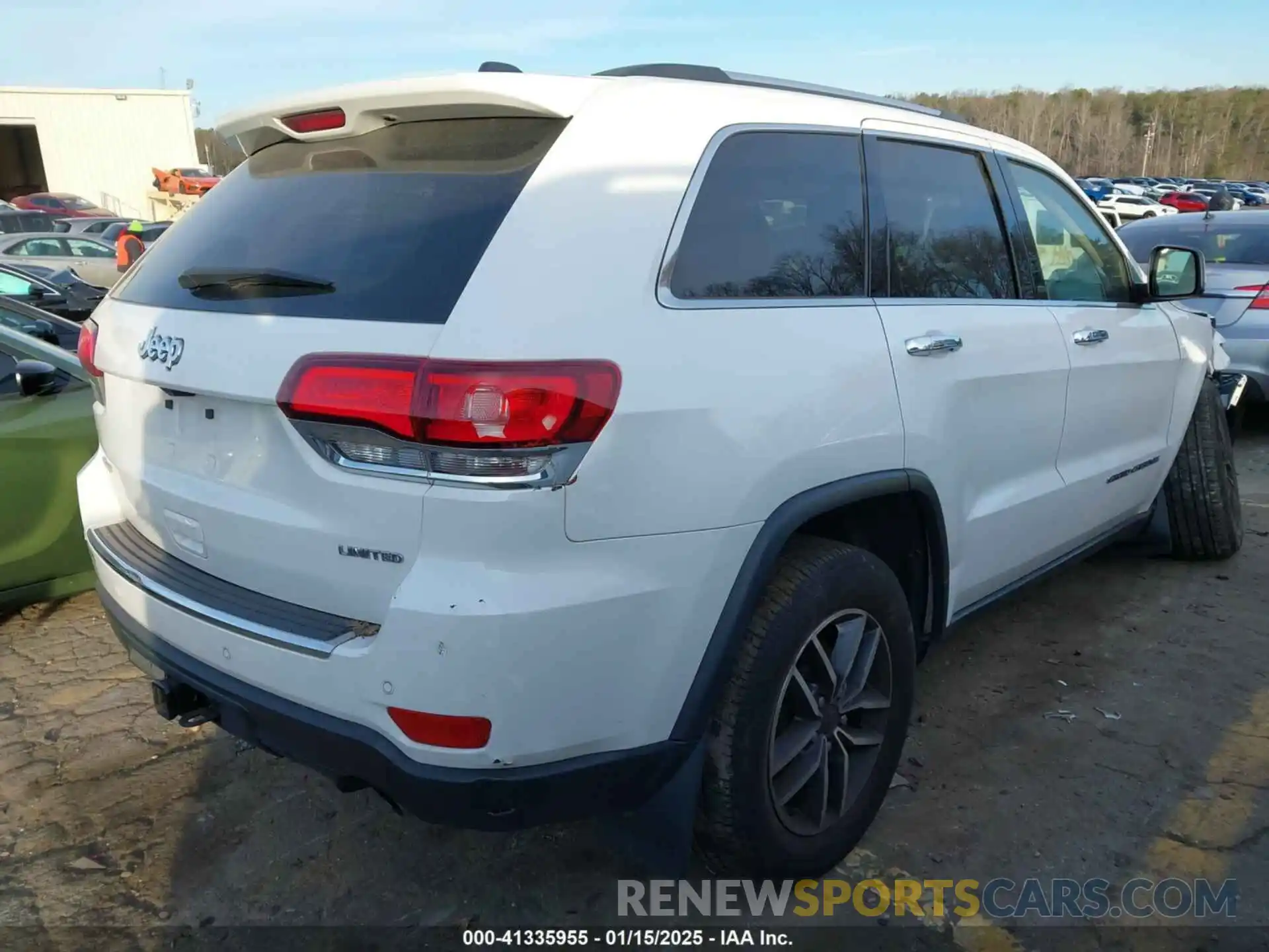 4 Photograph of a damaged car 1C4RJFBG5MC700683 JEEP GRAND CHEROKEE 2021