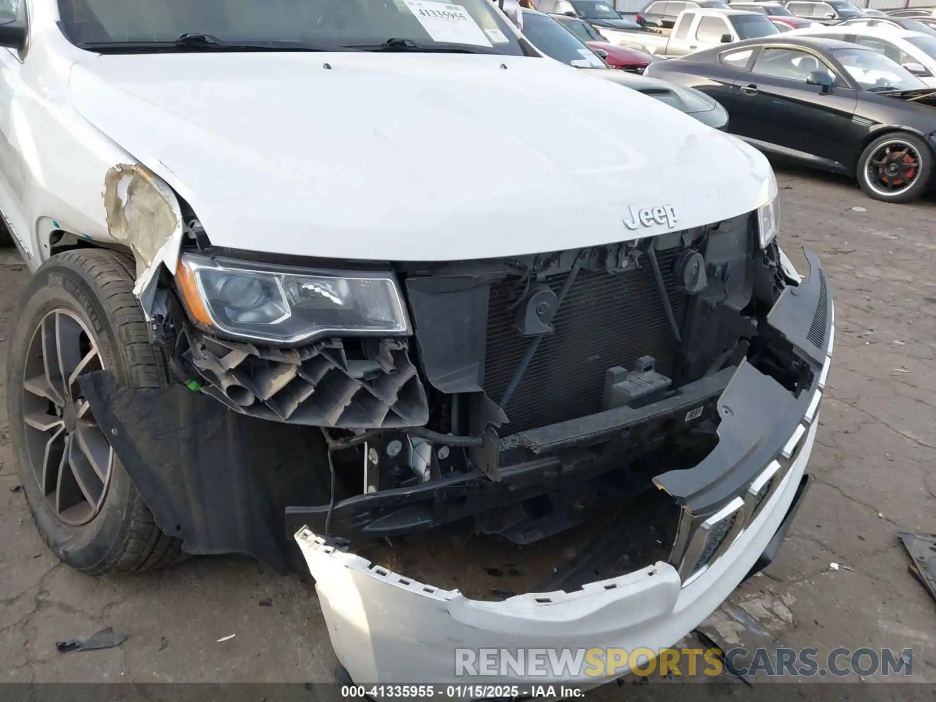 6 Photograph of a damaged car 1C4RJFBG5MC700683 JEEP GRAND CHEROKEE 2021