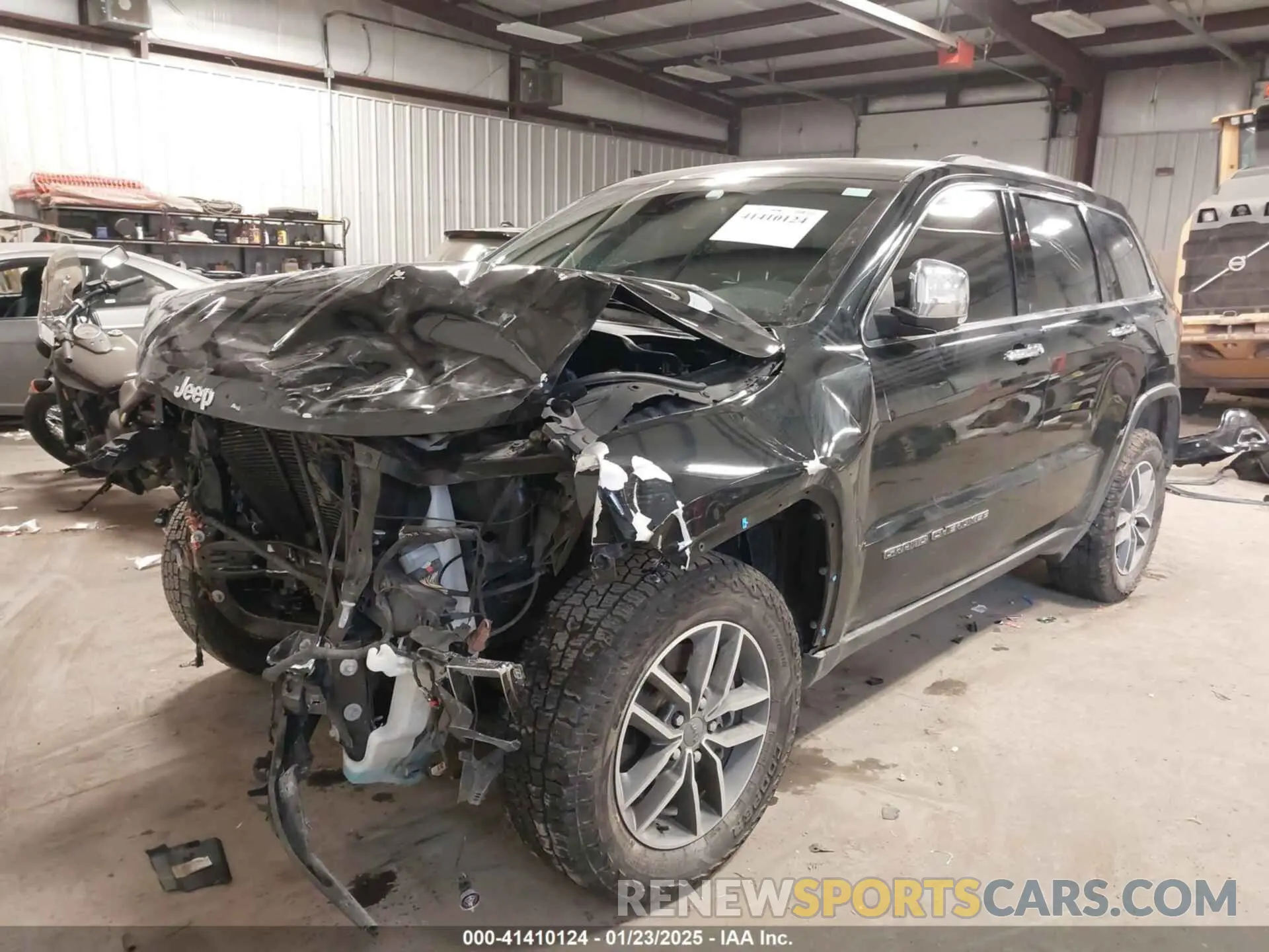2 Photograph of a damaged car 1C4RJFBG5MC732694 JEEP GRAND CHEROKEE 2021
