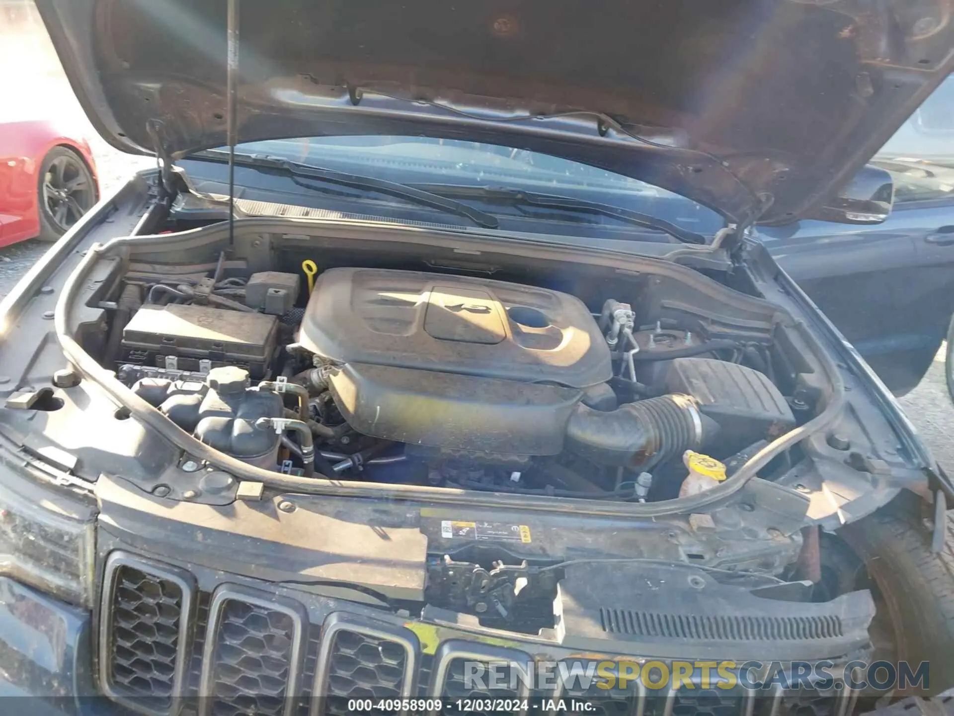 10 Photograph of a damaged car 1C4RJFBG5MC827059 JEEP GRAND CHEROKEE 2021