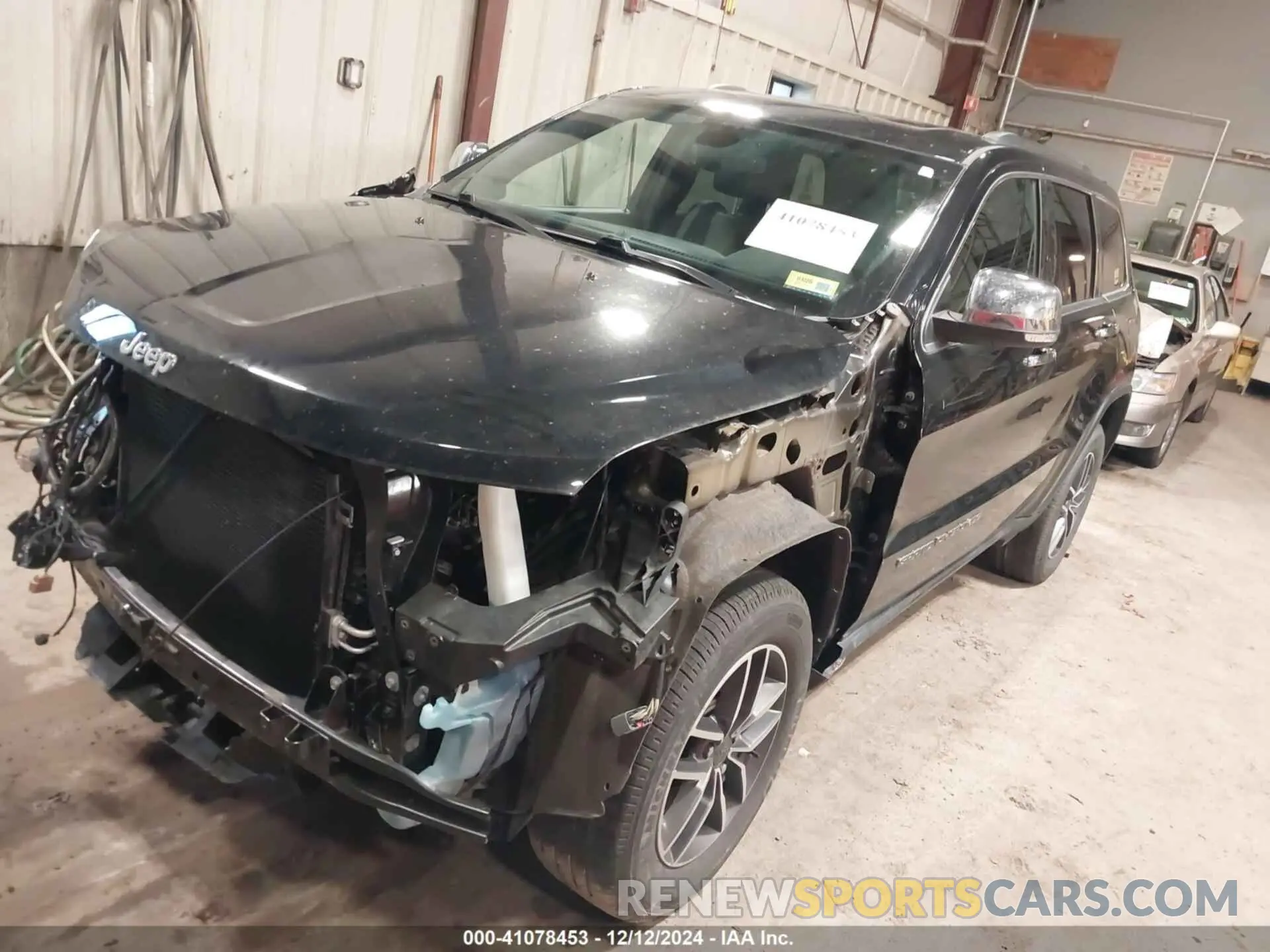 2 Photograph of a damaged car 1C4RJFBG6MC749343 JEEP GRAND CHEROKEE 2021
