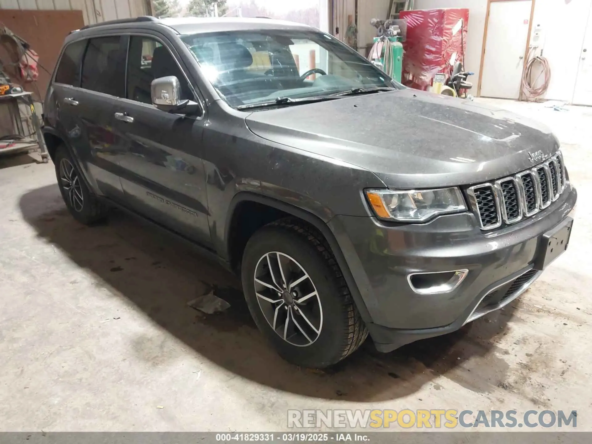 1 Photograph of a damaged car 1C4RJFBG7MC645198 JEEP GRAND CHEROKEE 2021
