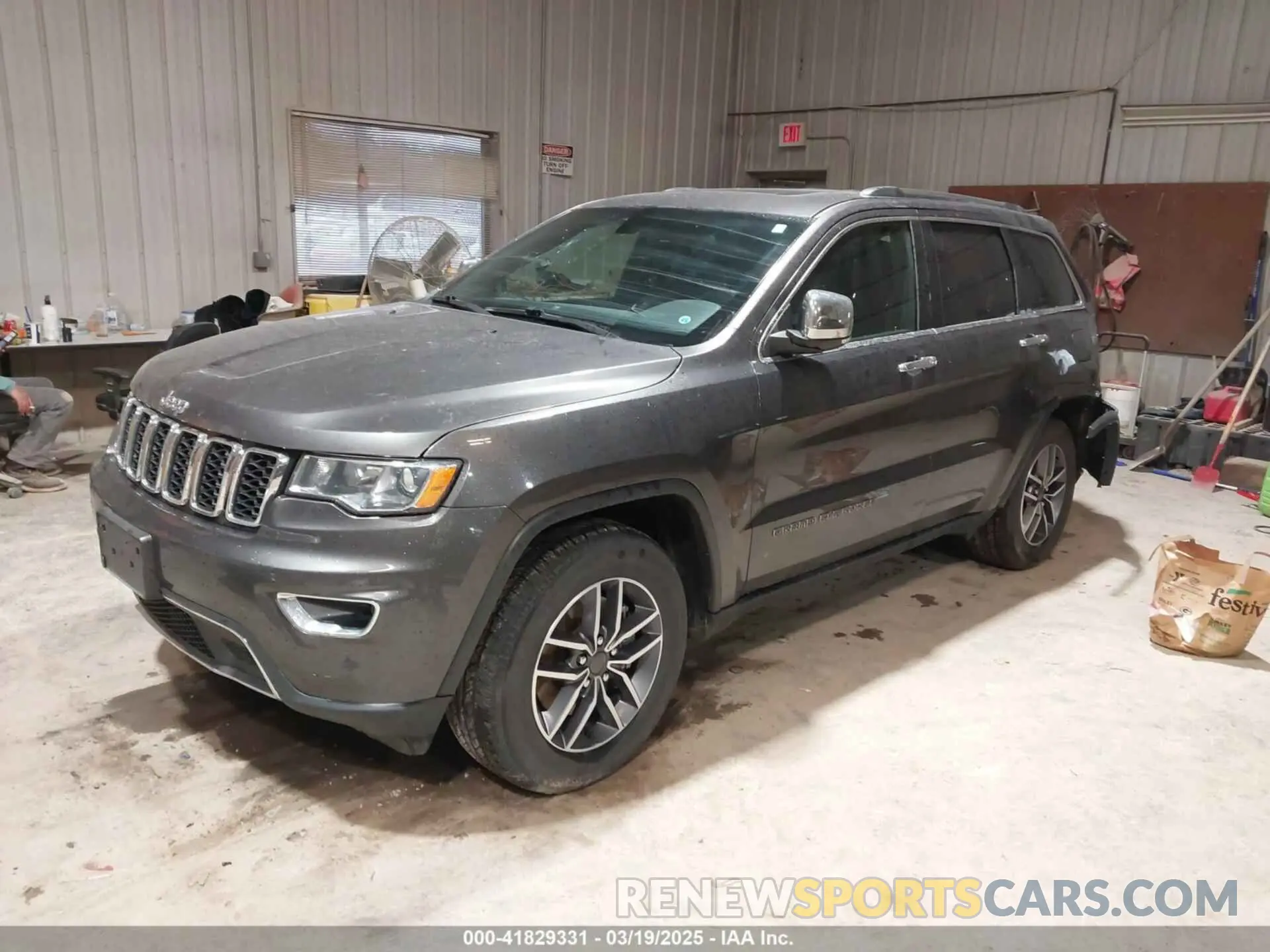 2 Photograph of a damaged car 1C4RJFBG7MC645198 JEEP GRAND CHEROKEE 2021