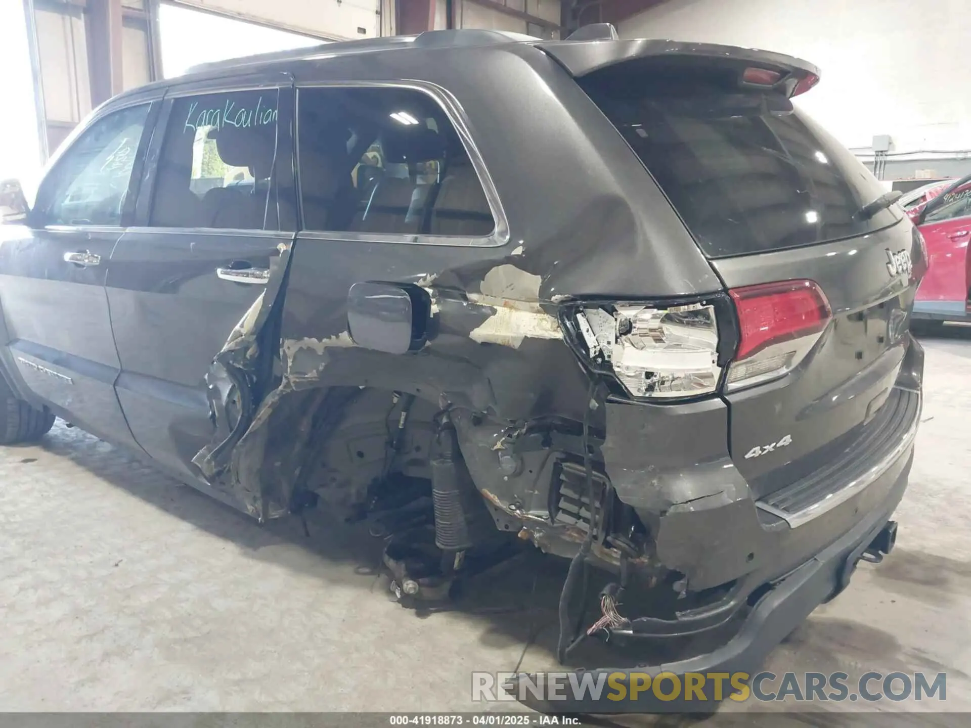 6 Photograph of a damaged car 1C4RJFBG8MC503264 JEEP GRAND CHEROKEE 2021