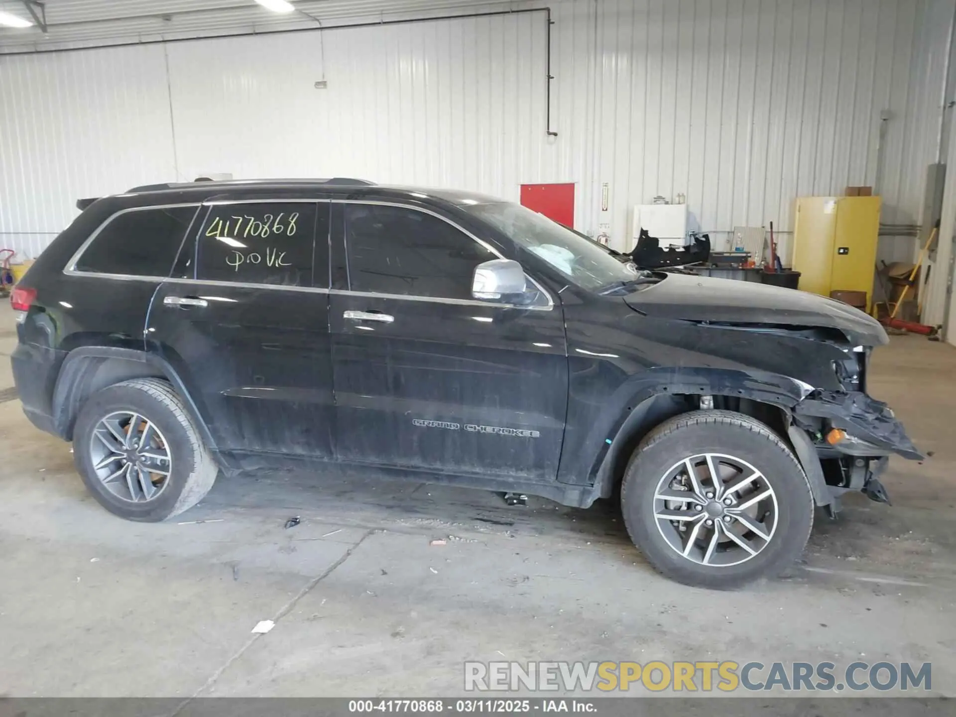 13 Photograph of a damaged car 1C4RJFBG8MC509792 JEEP GRAND CHEROKEE 2021