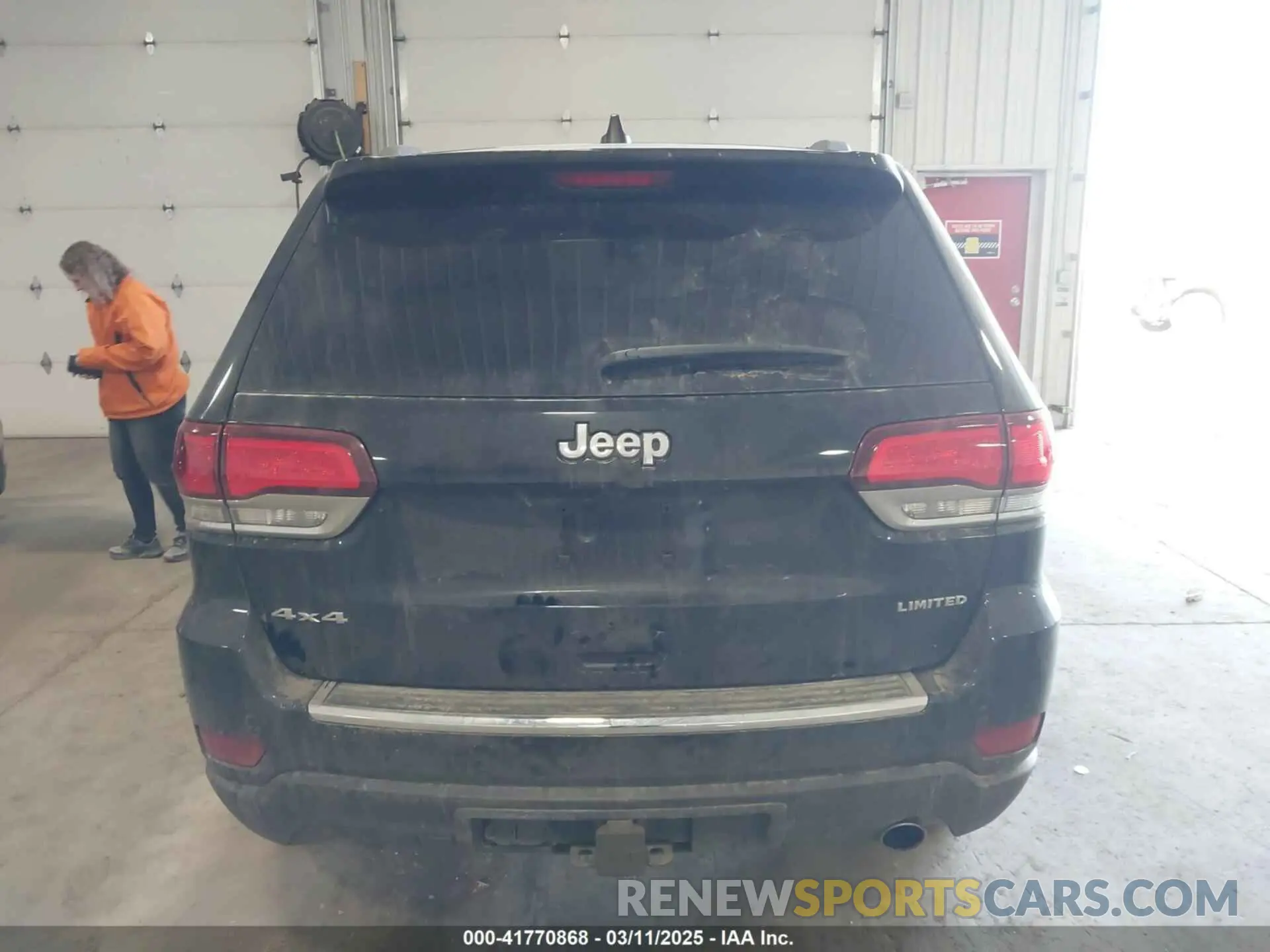 16 Photograph of a damaged car 1C4RJFBG8MC509792 JEEP GRAND CHEROKEE 2021